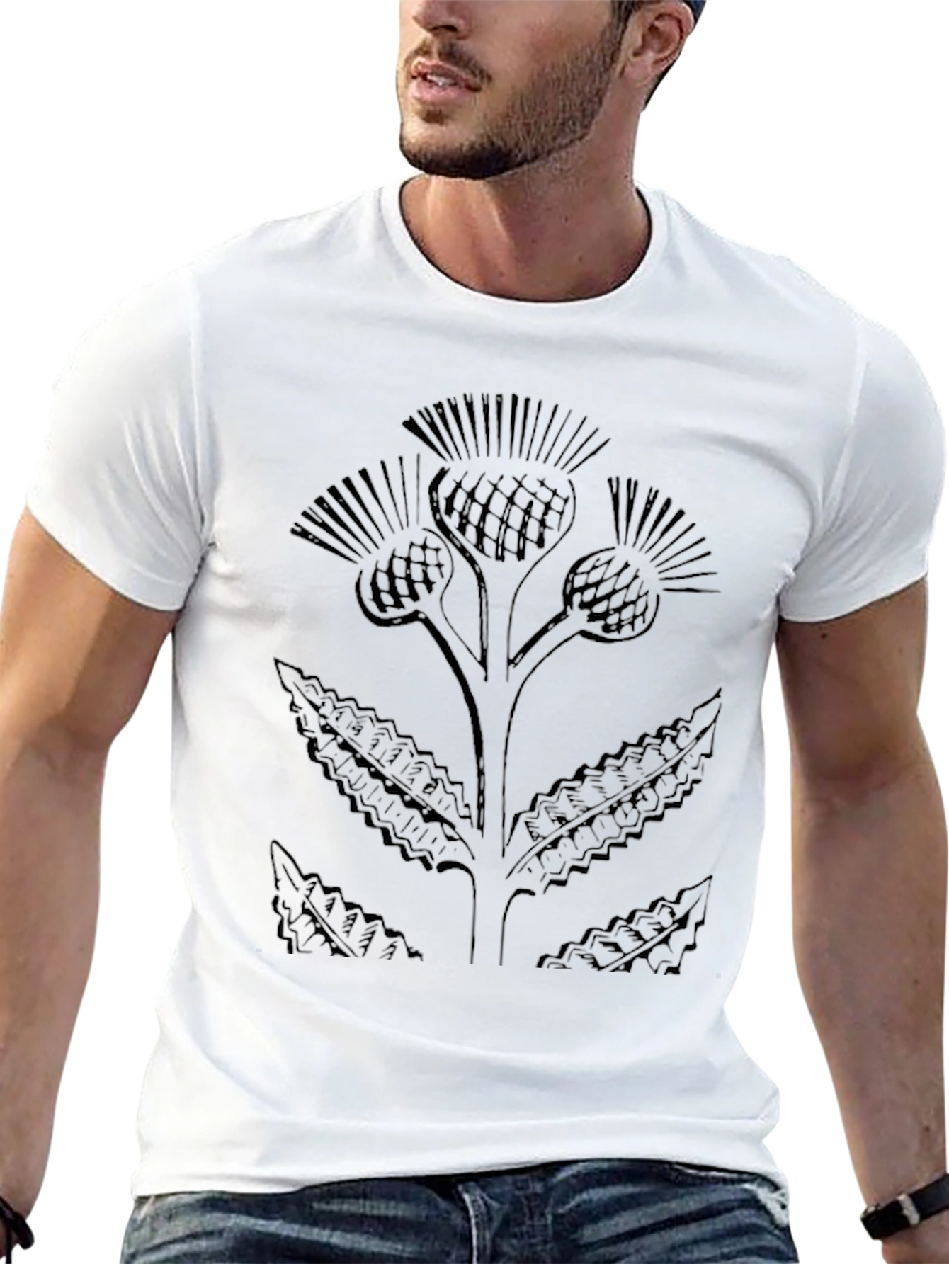 Black Thistle Graphic Tee - Unisex