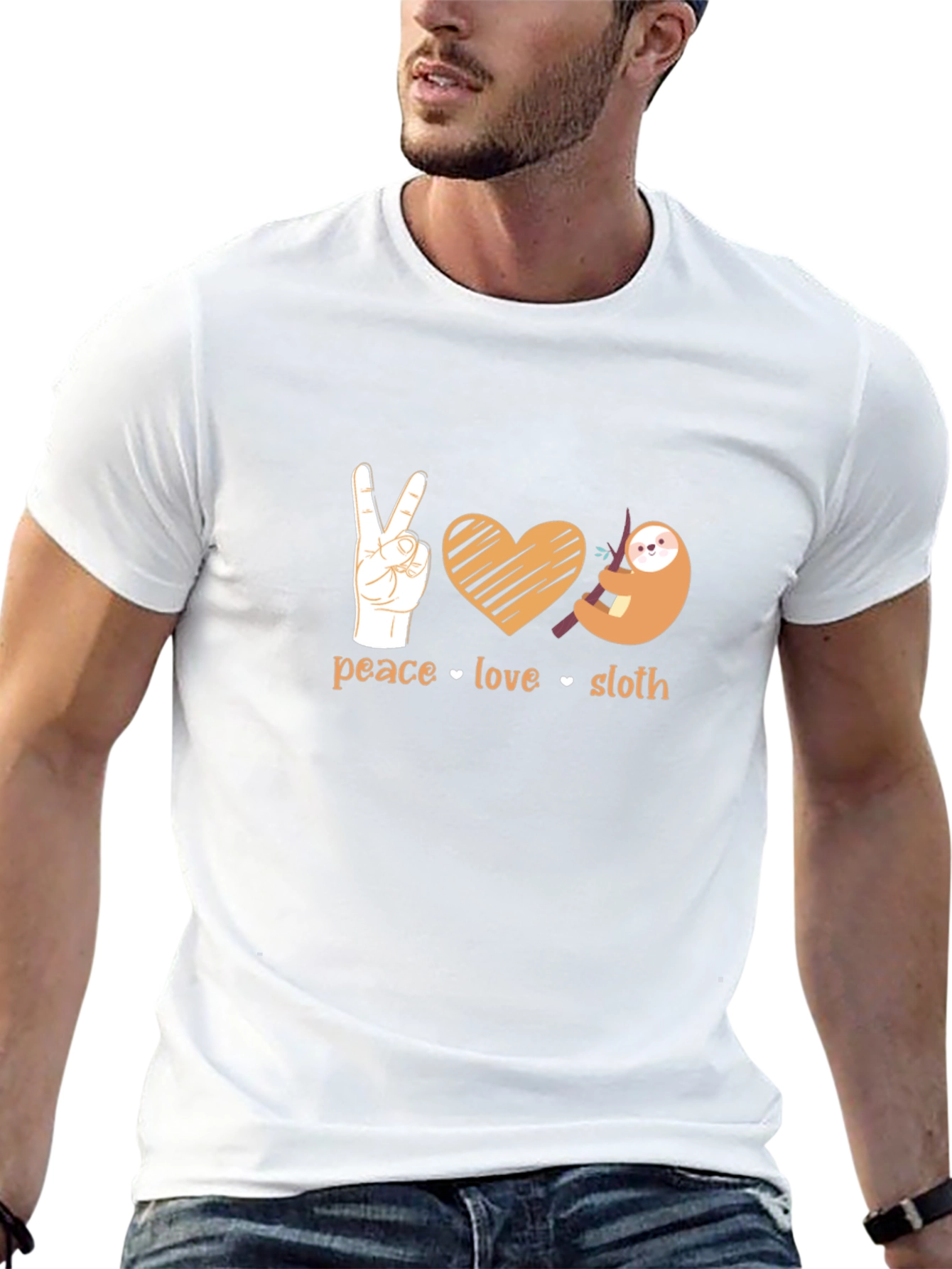 Peace Love Sloth T-Shirt