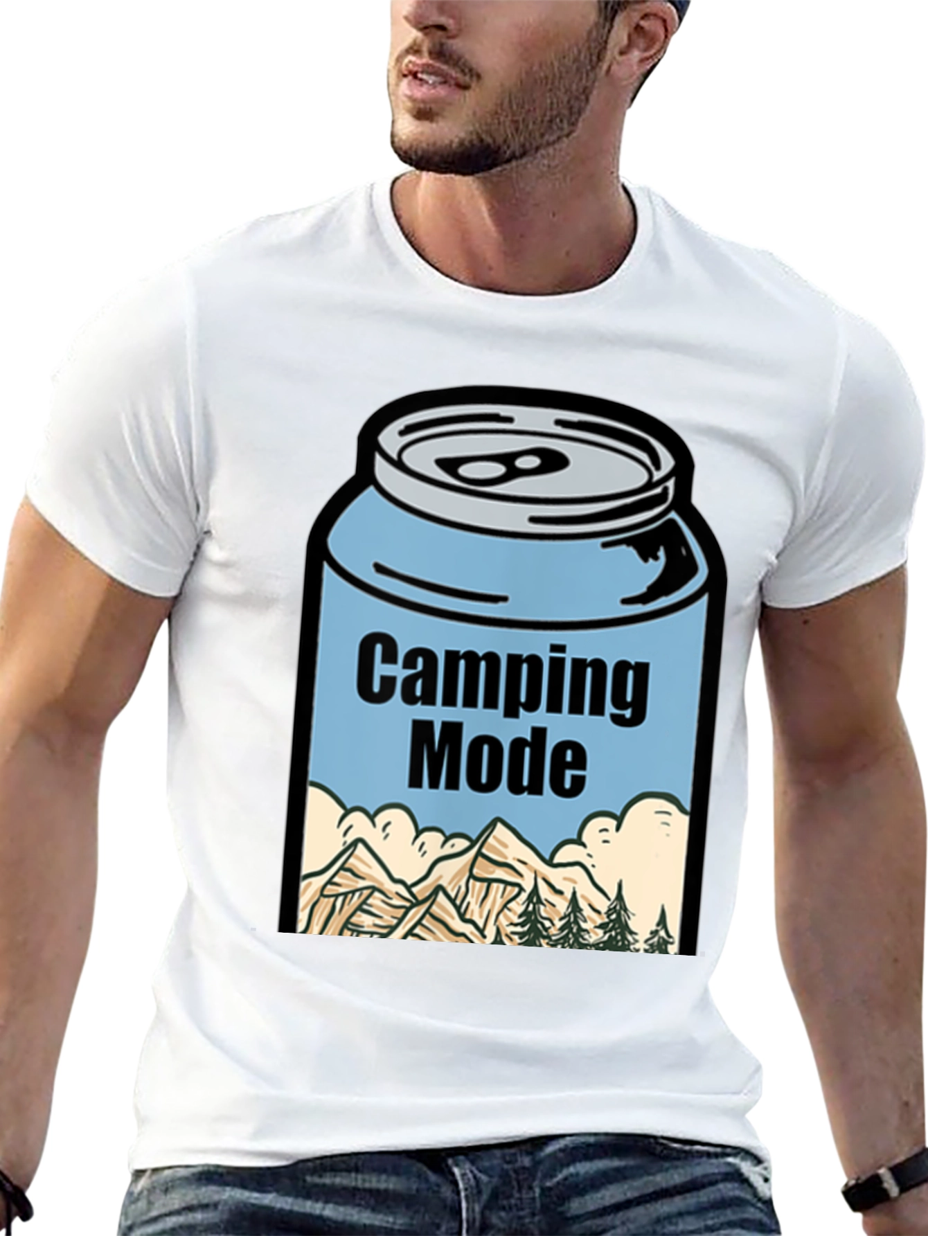 Camping Mode Graphic Tee - Adventure Ready