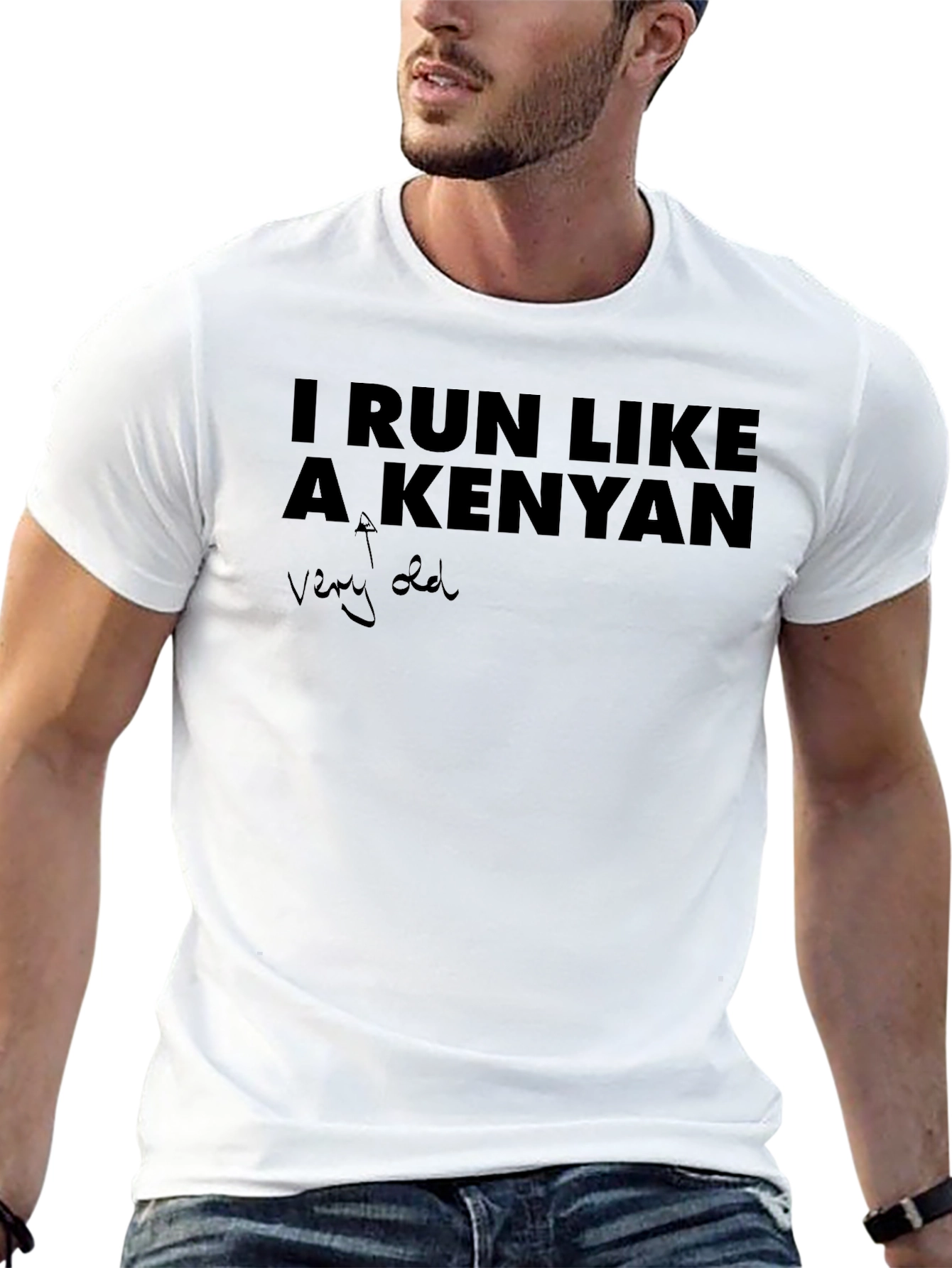 I Run Like a Kenyan Graphic Tee
