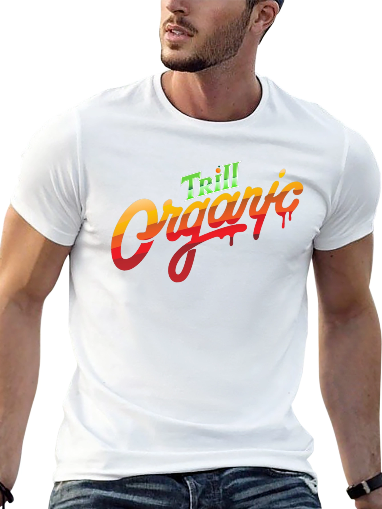 Trill Organic Graphic Tee - Cool Style