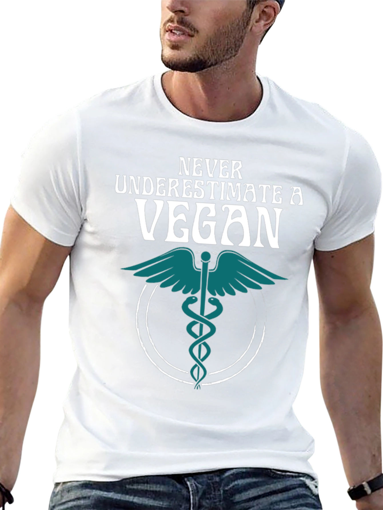 Never Underestimate a Vegan T-Shirt