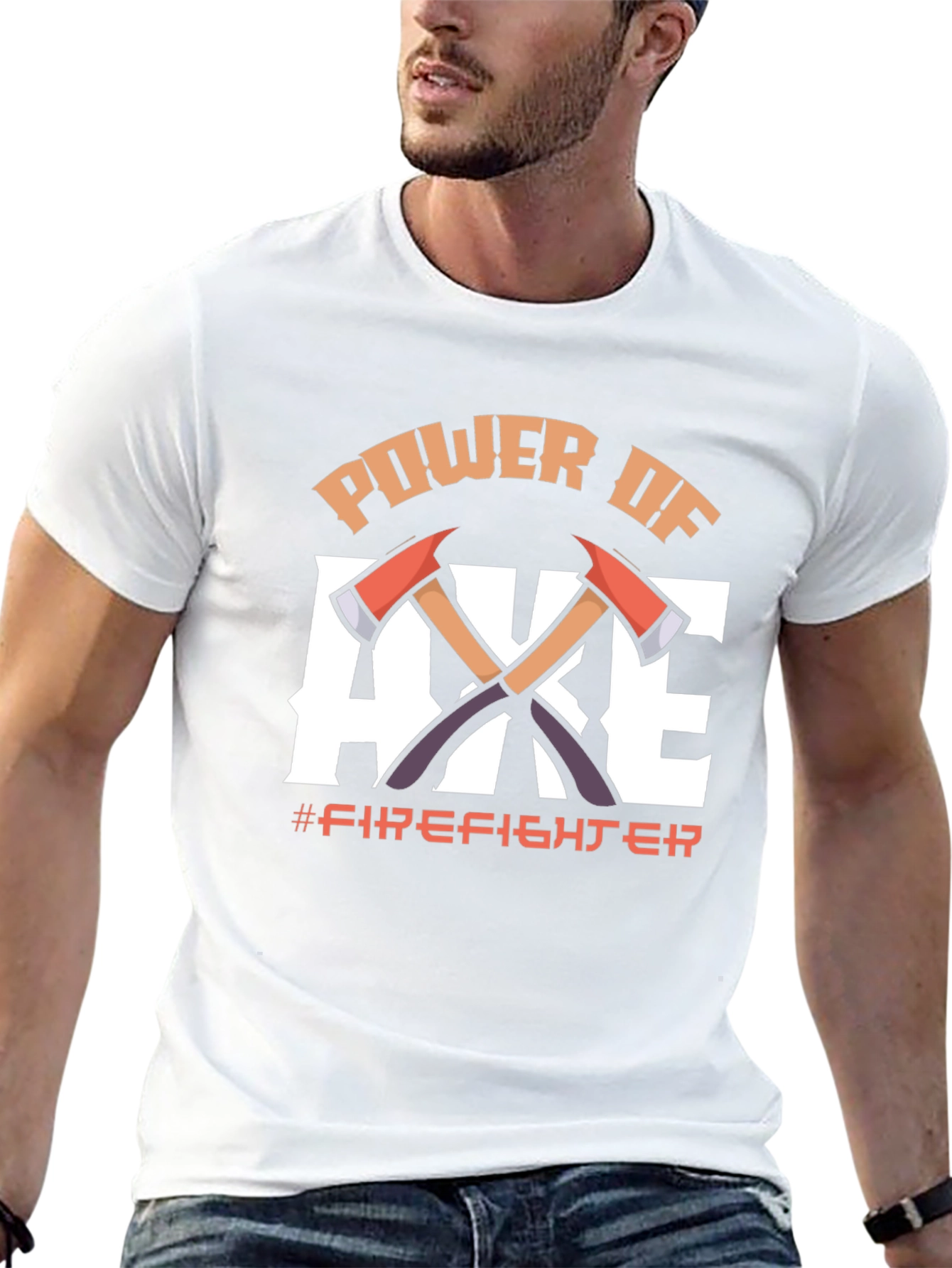 Power of Axe Firefighter T-Shirt