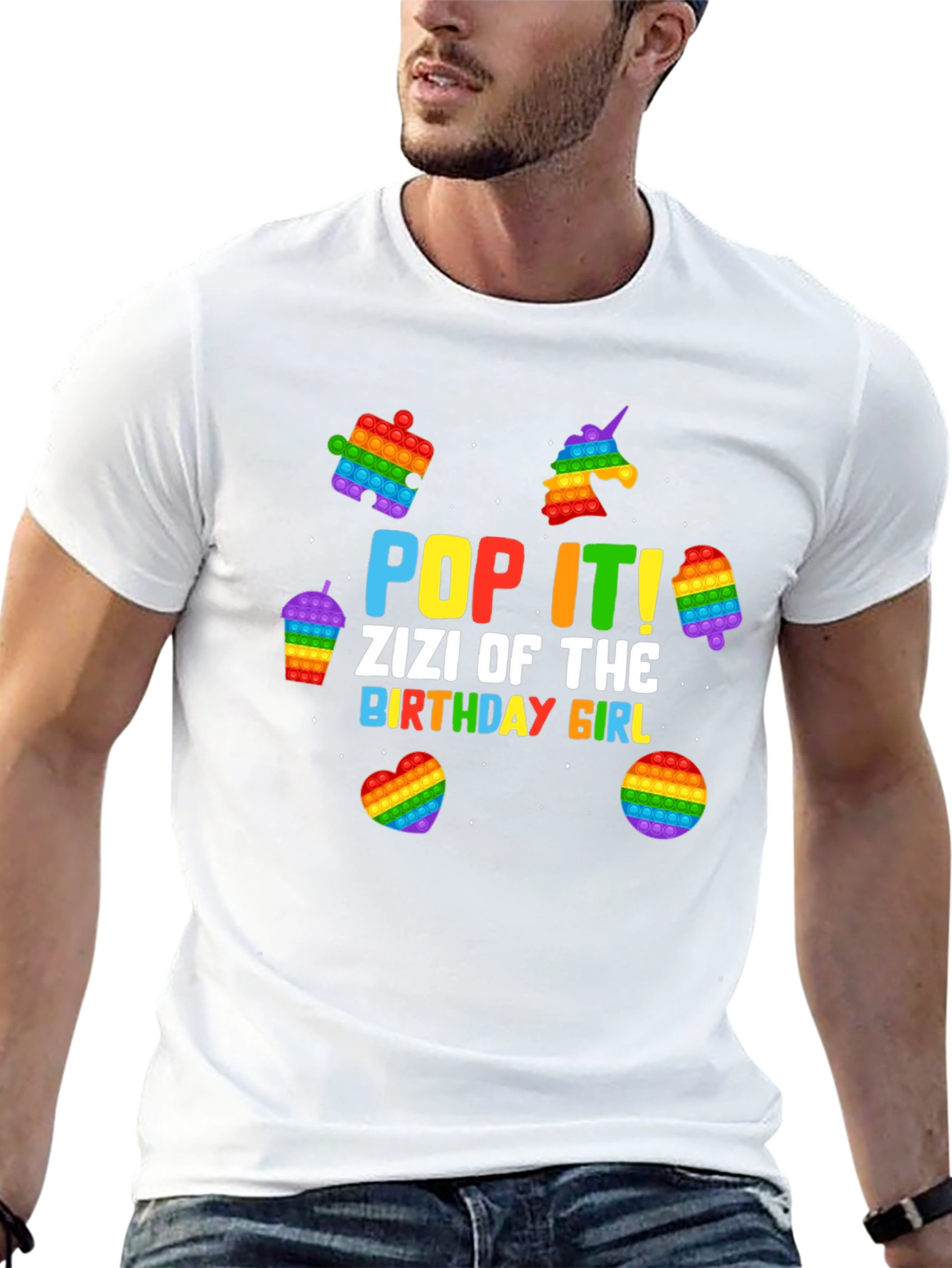 Pop It Birthday Girl T-Shirt