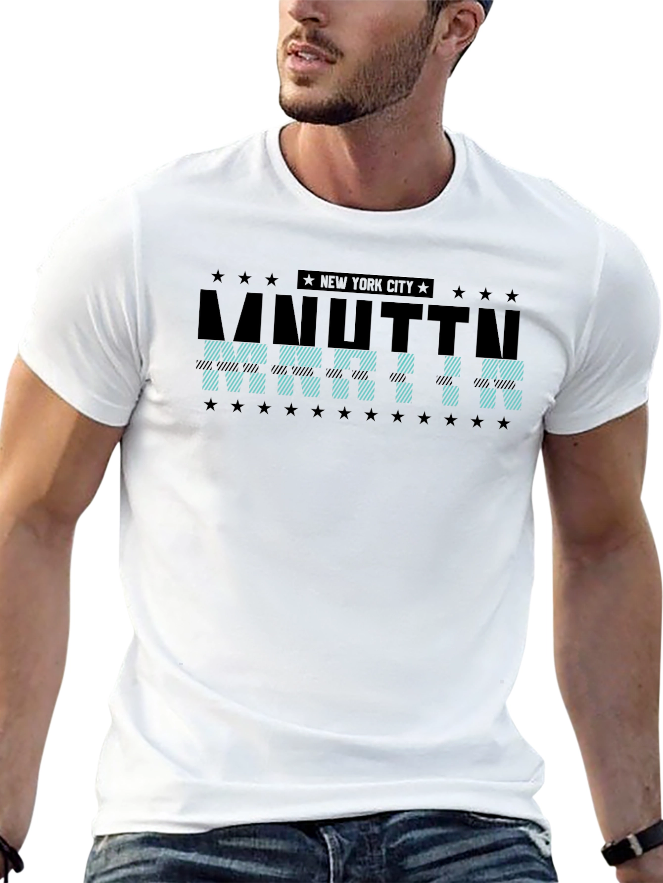 Manhattan New York City Graphic Tee