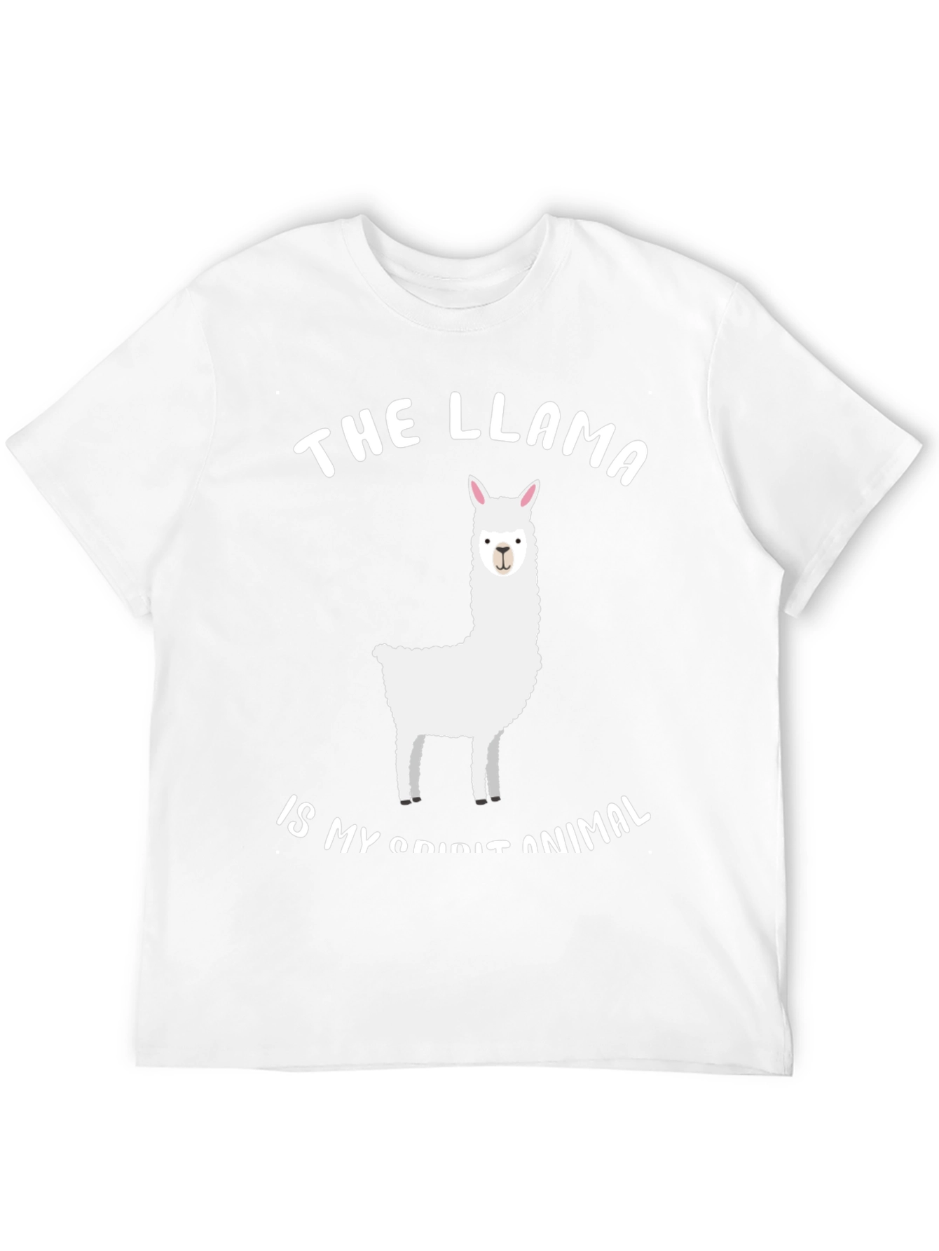 Llama Spirit Animal Graphic Tee