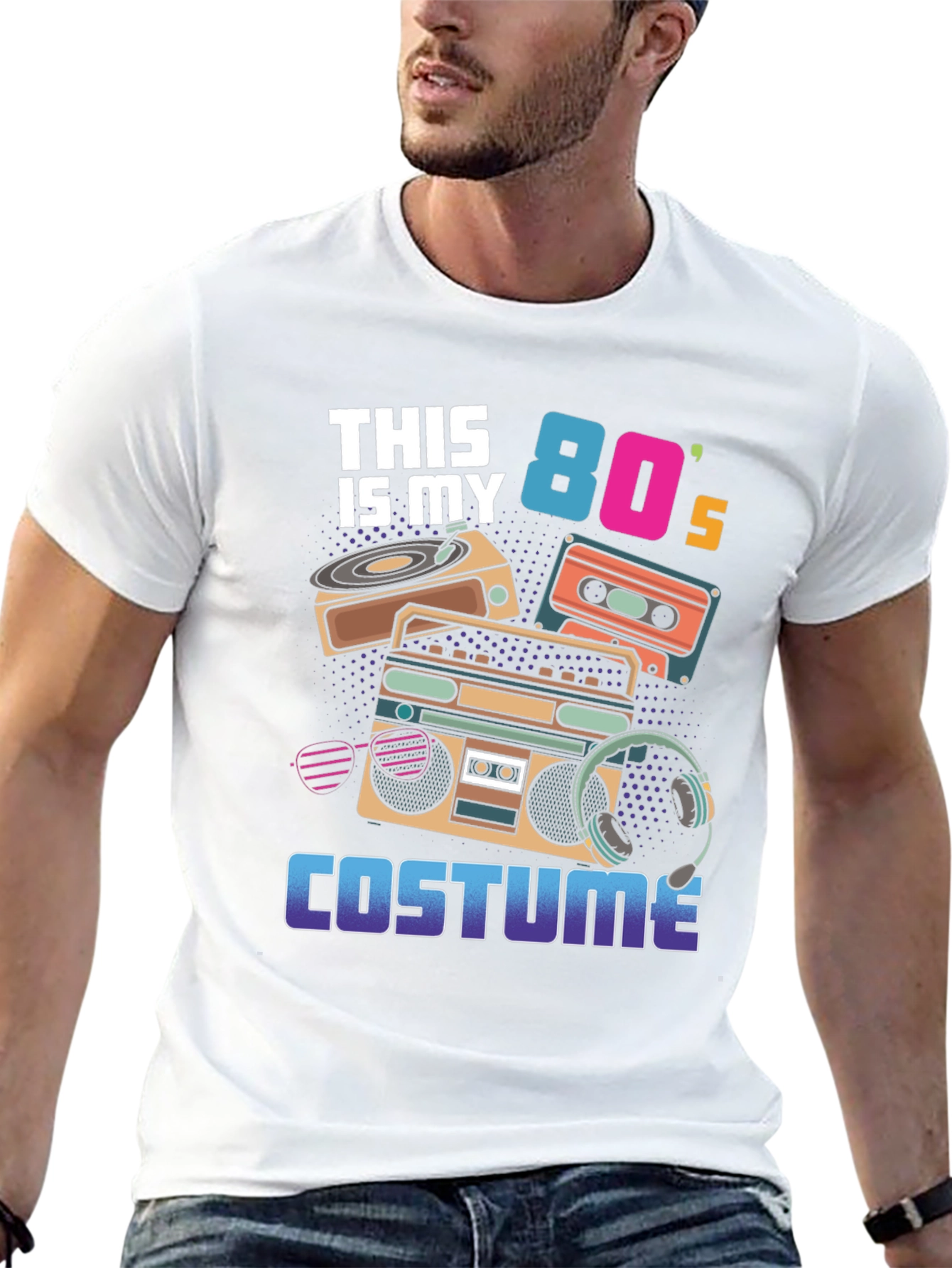 80s Costume T-Shirt - Retro Style