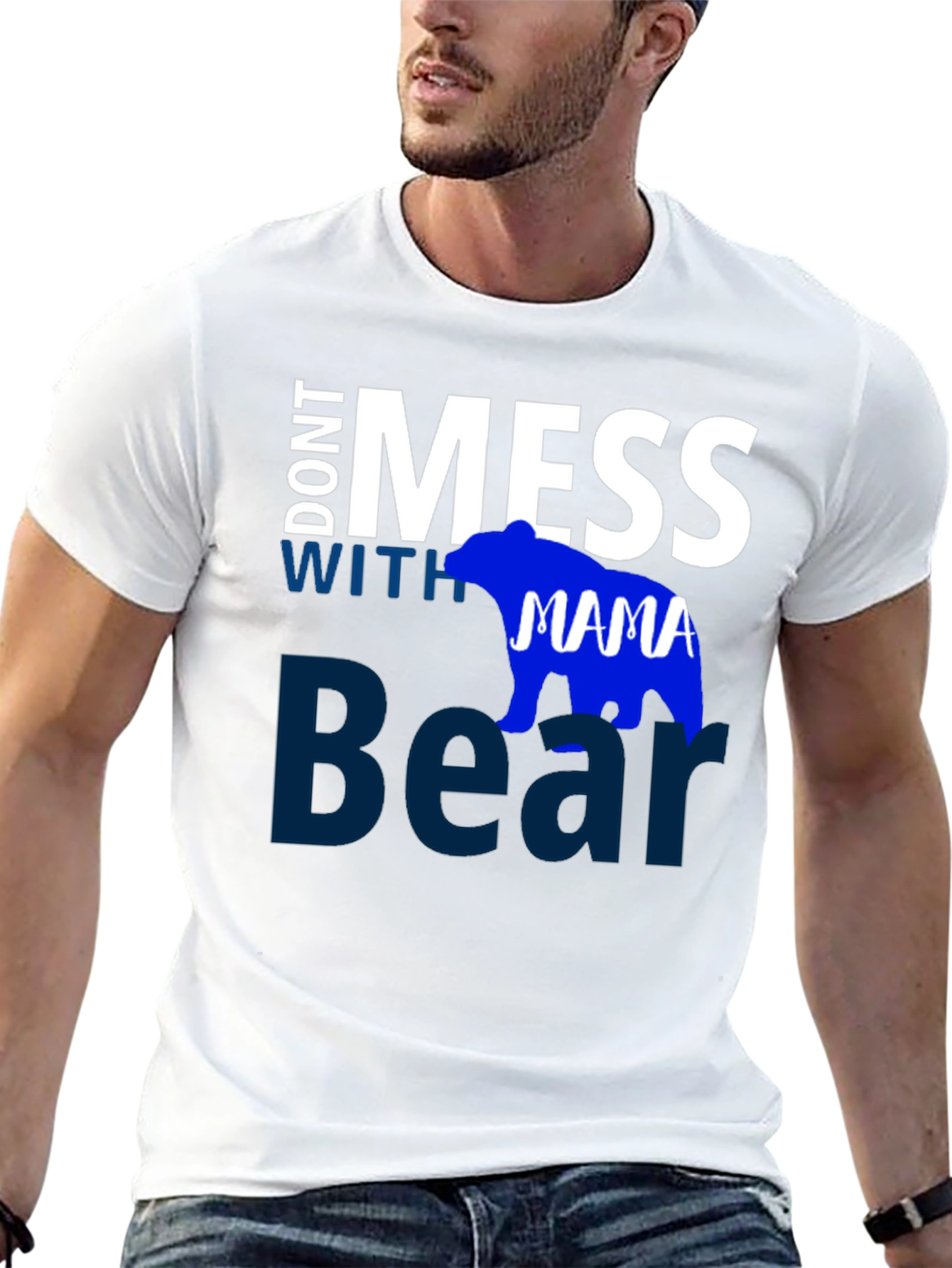Dont Mess with Mama Bear Black T-Shirt