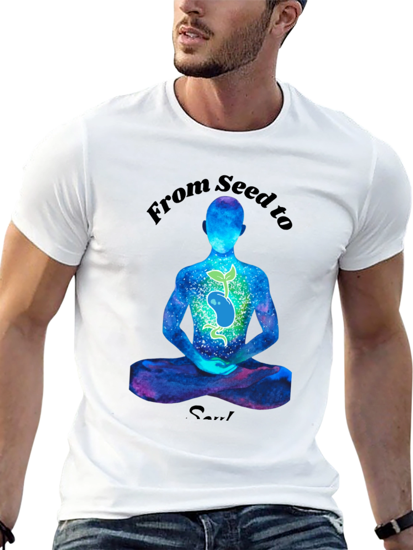 From Seed to Soul Black T-Shirt