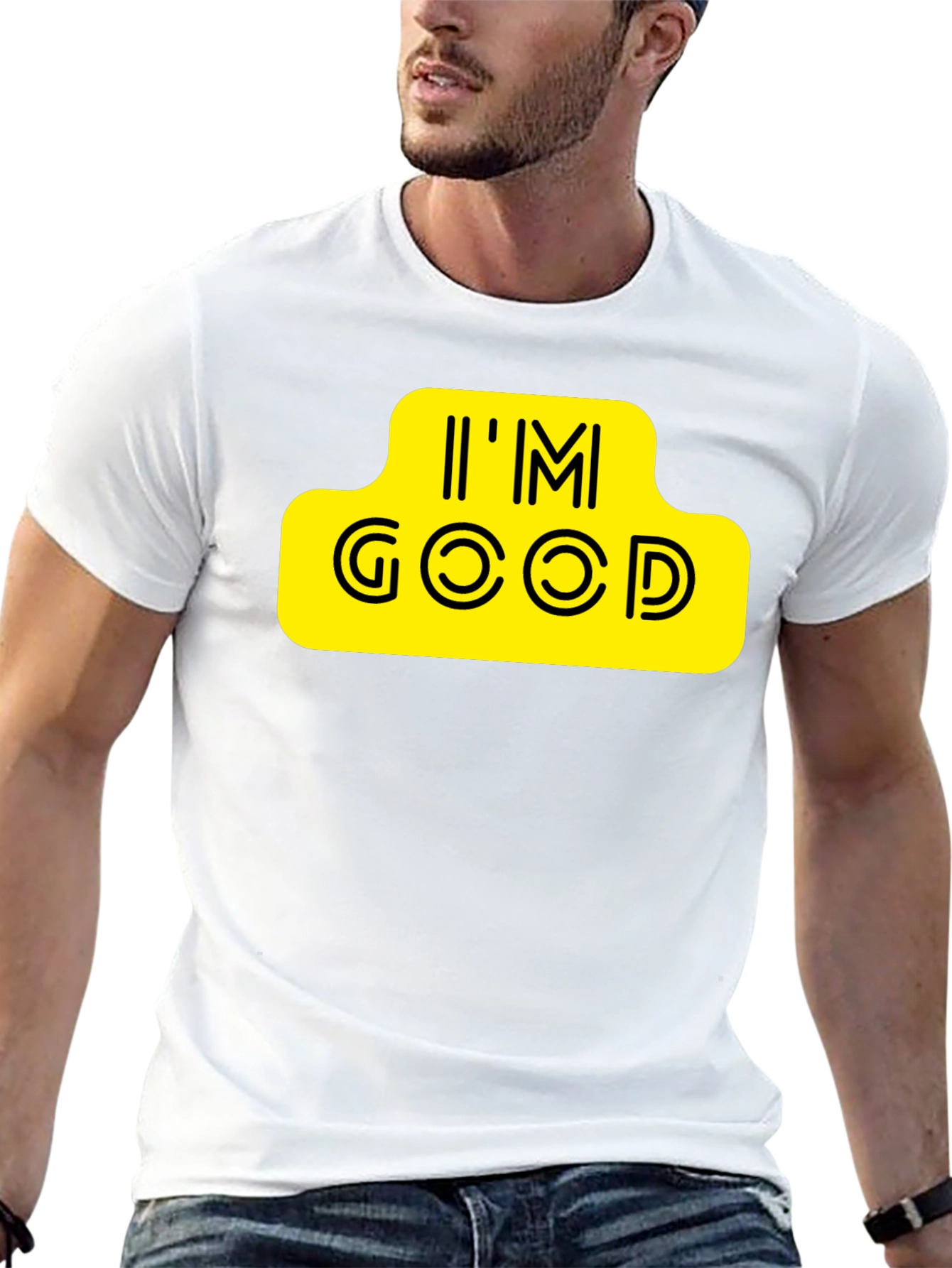 Im Good T-Shirt - Black Graphic Tee