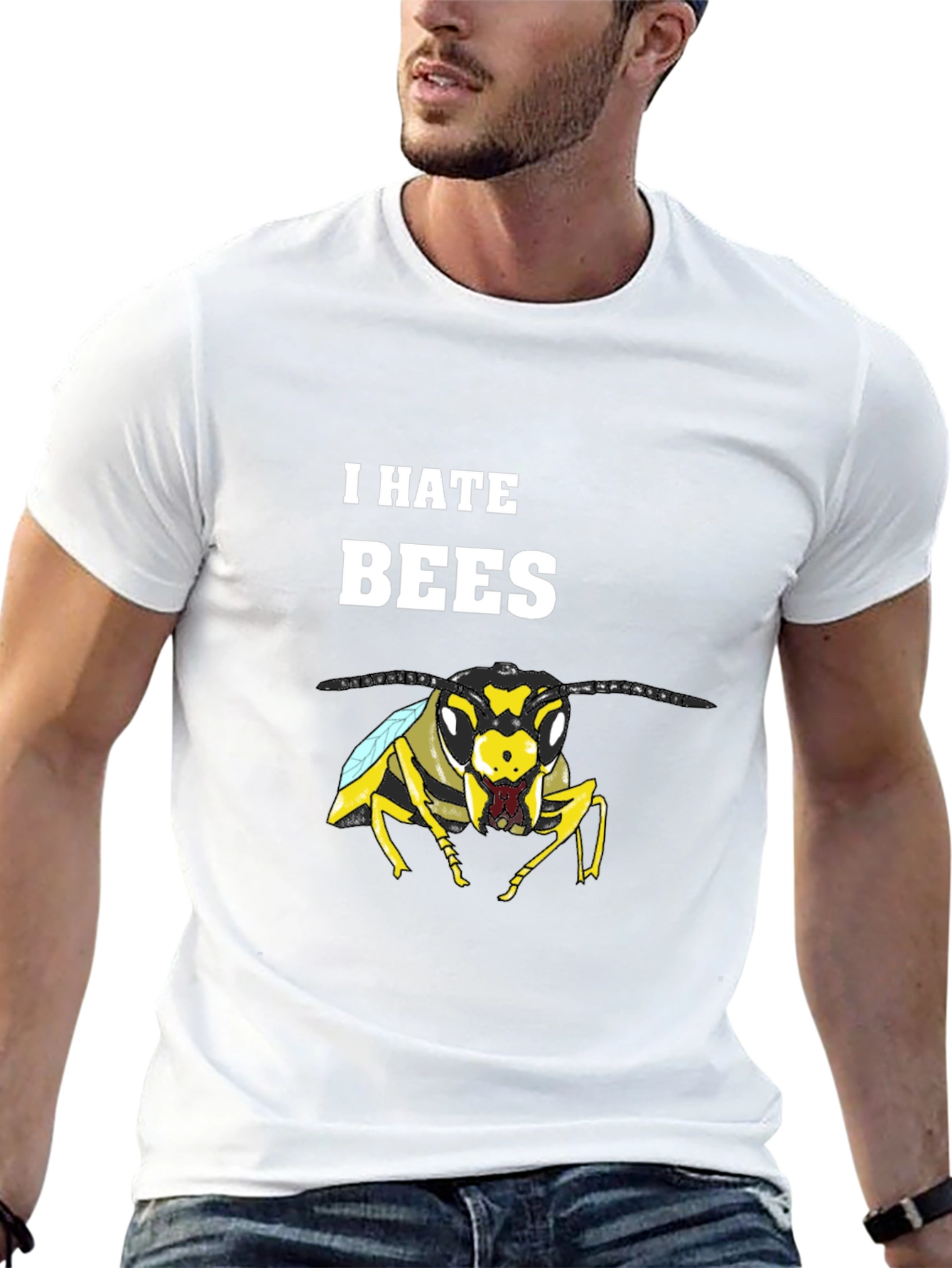 I Hate Bees Graphic T-Shirt