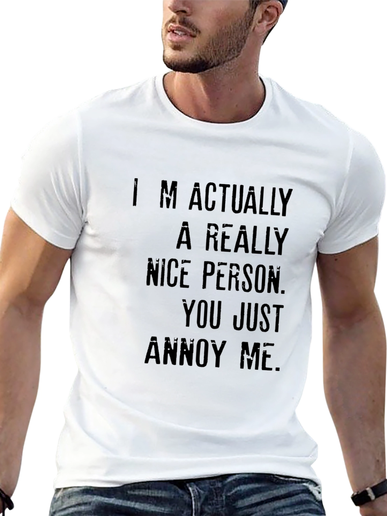 Funny Im Actually A Really Nice Person T-Shirt