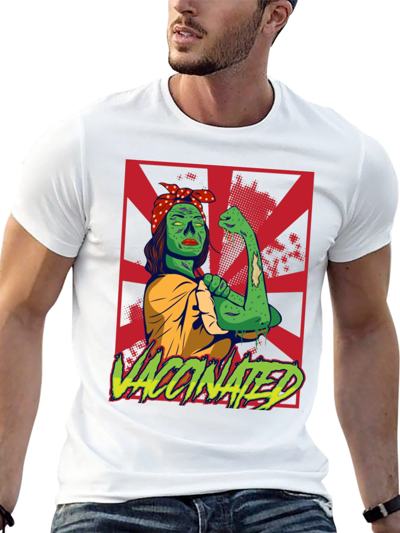 Vaccinated Zombie T-Shirt