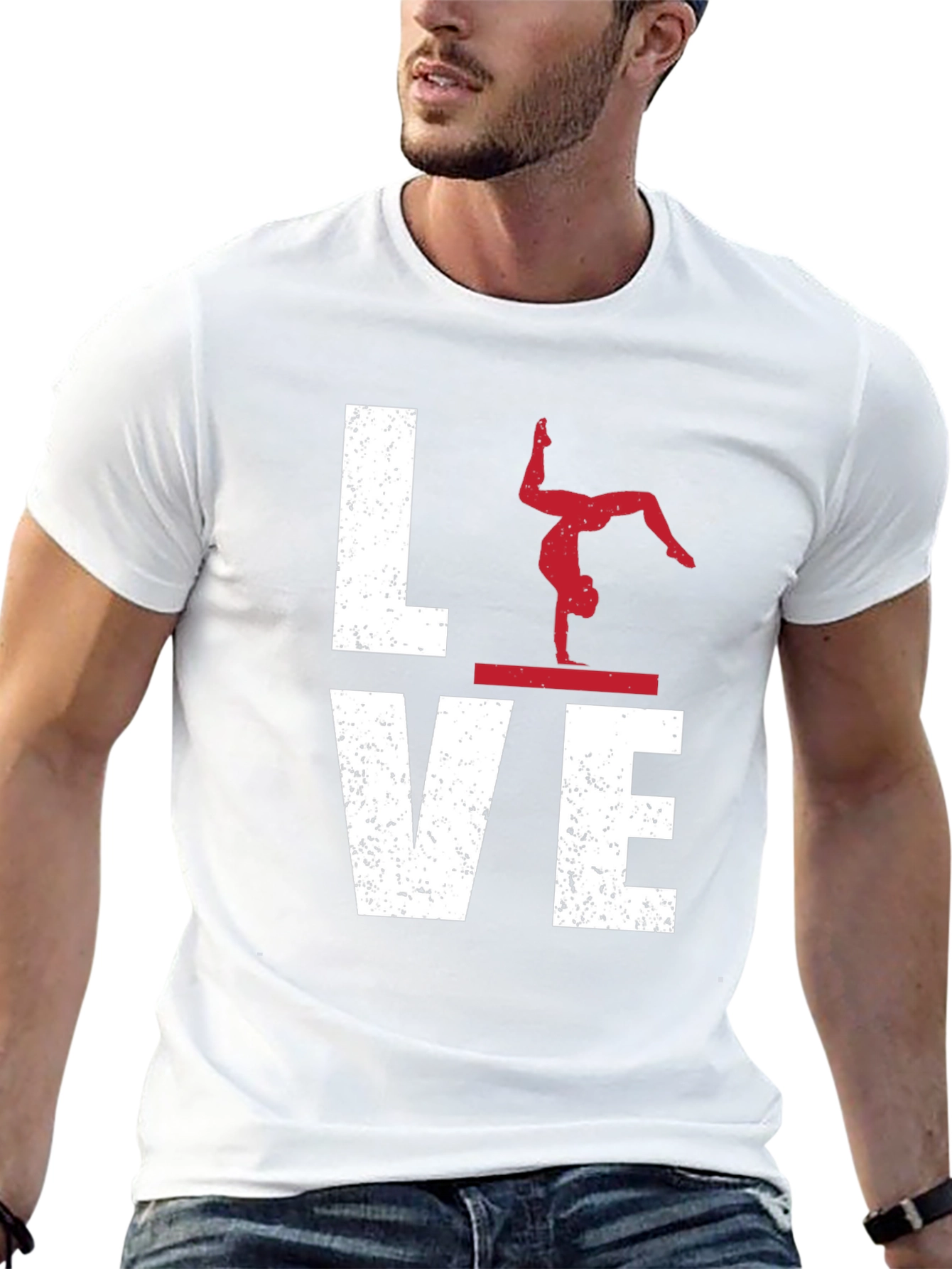 Gymnastics LOVE Graphic Tee