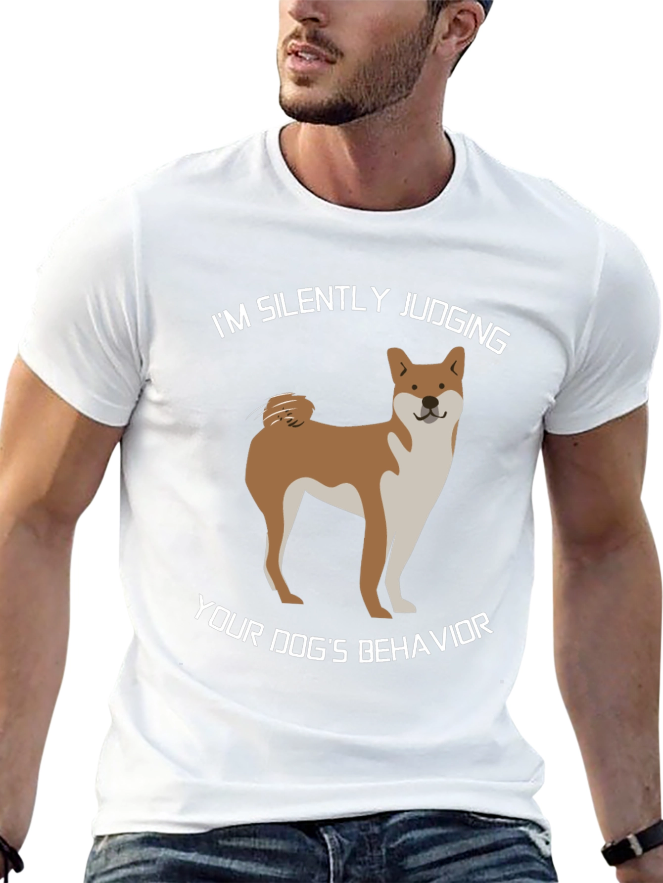 Dog Lover T-Shirt: Im Silently Judging