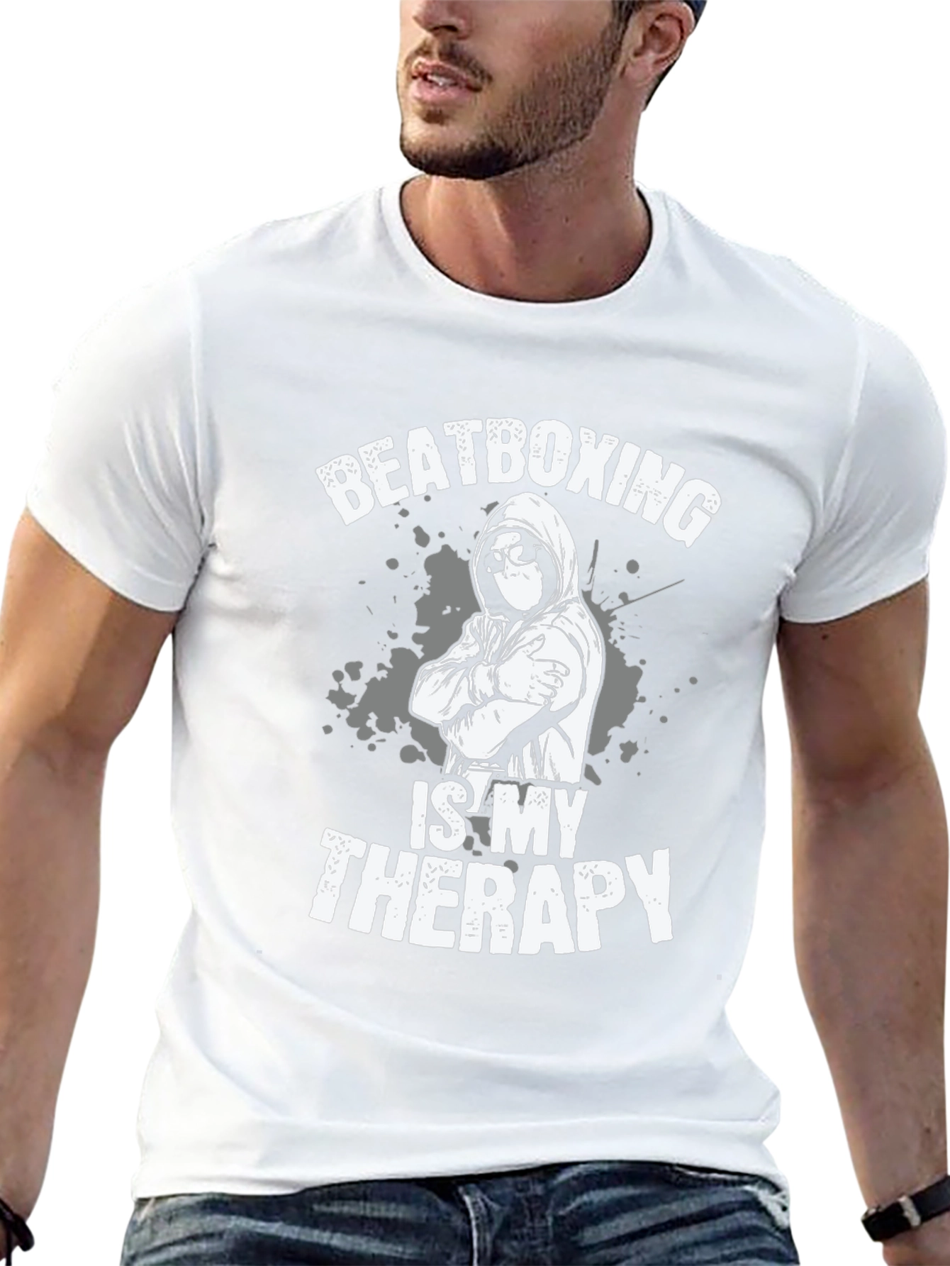 Beatboxing Therapy Graphic T-Shirt