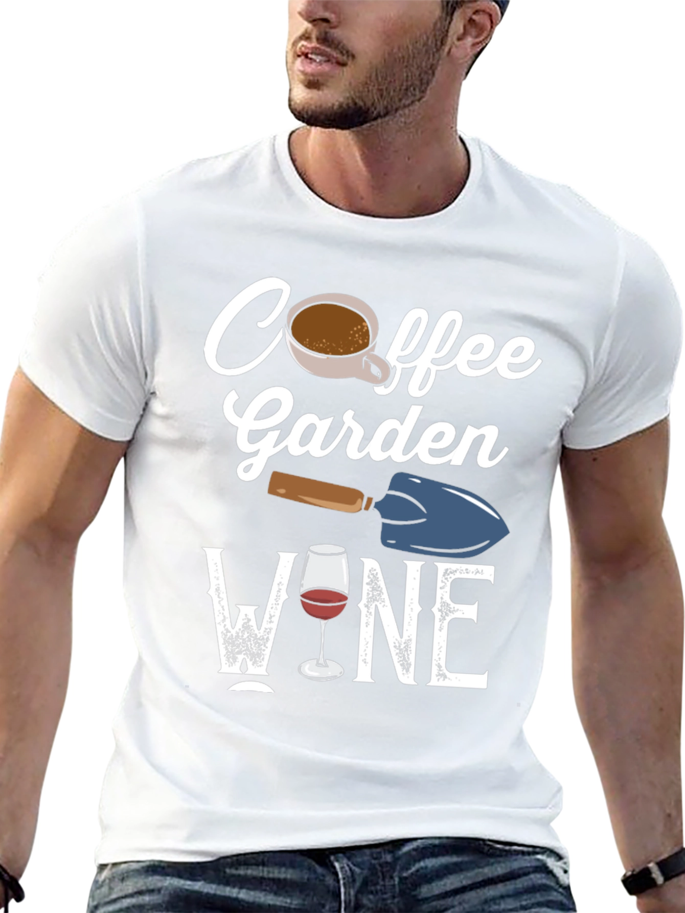 Coffee Garden Wine T-Shirt