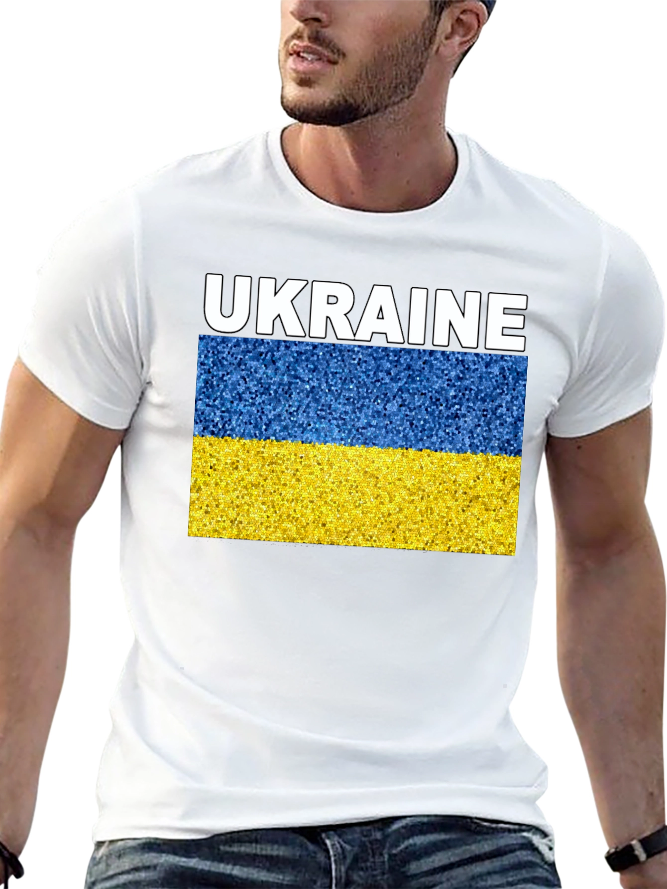 Ukraine Flag T-Shirt | Support Ukraine