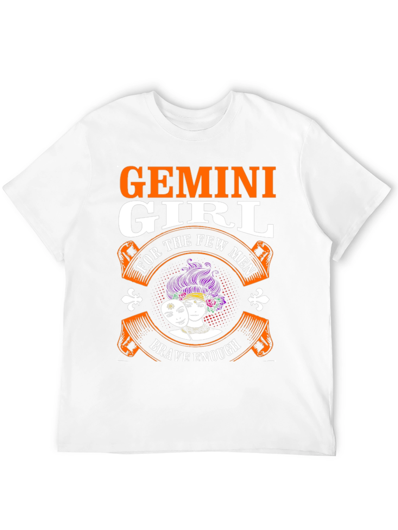 Gemini Girl T-Shirt: Brave Enough Design