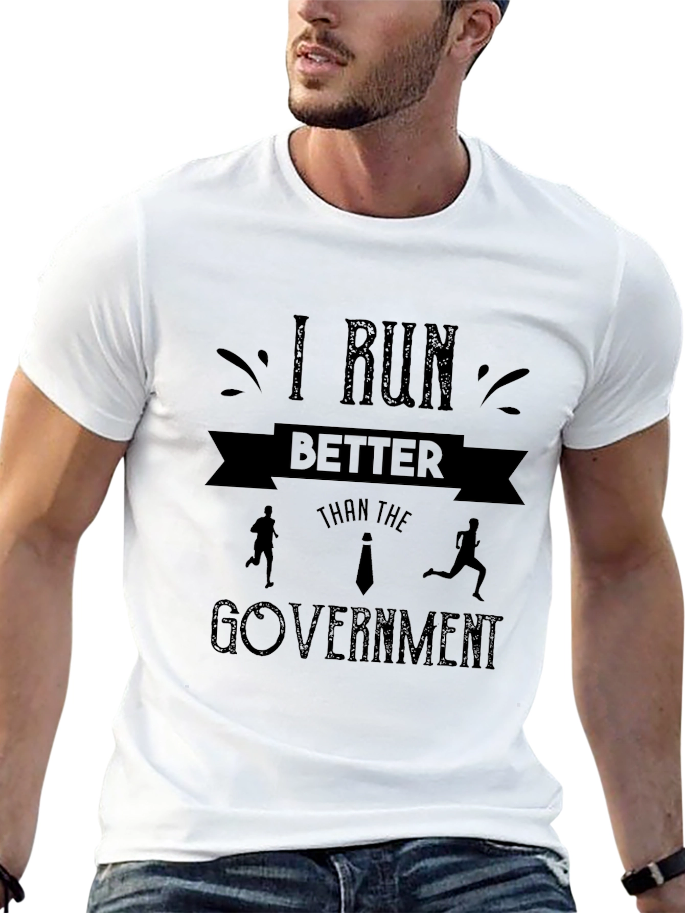 I Run Better Than the Government T-Shirt