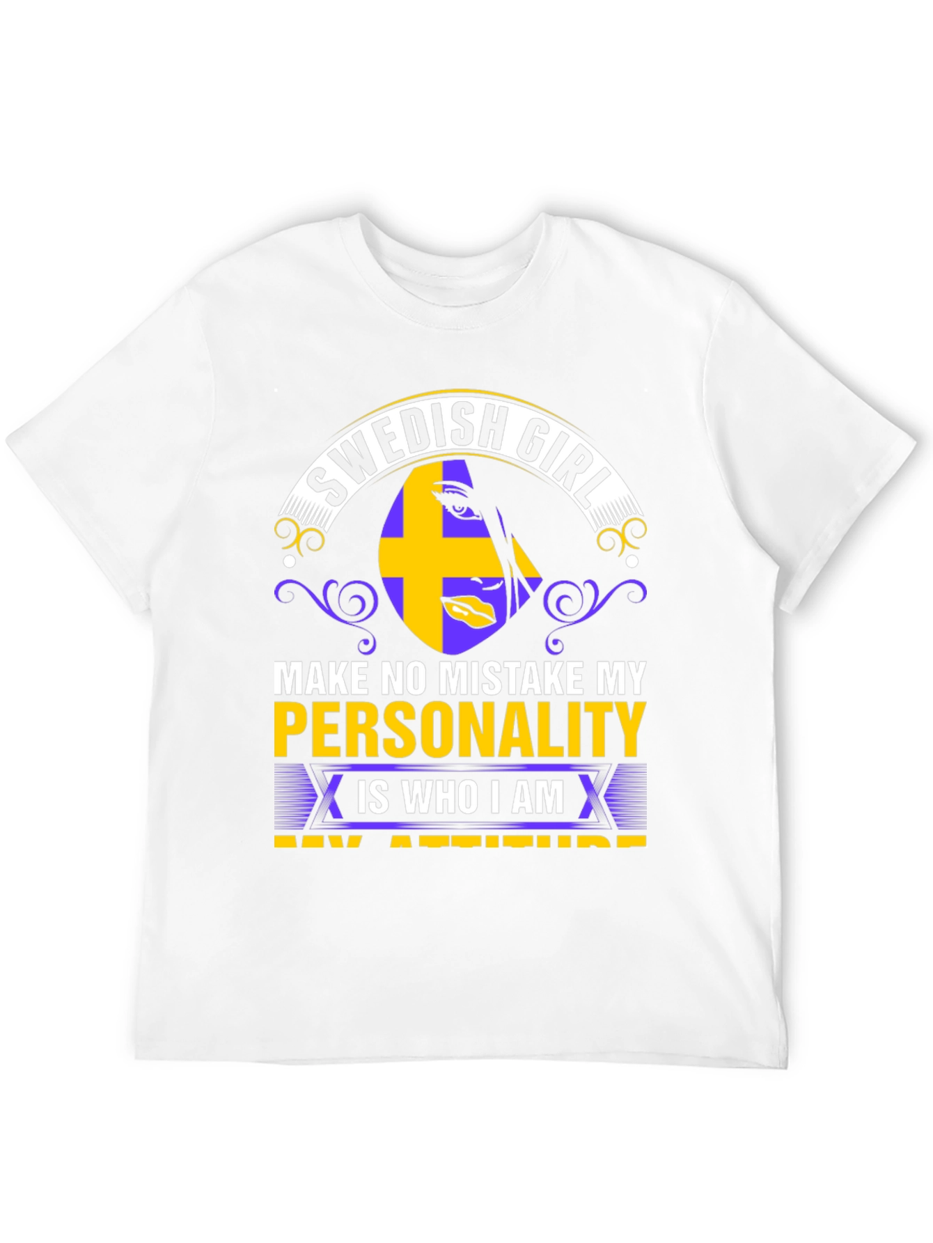Swedish Girl Personality T-Shirt
