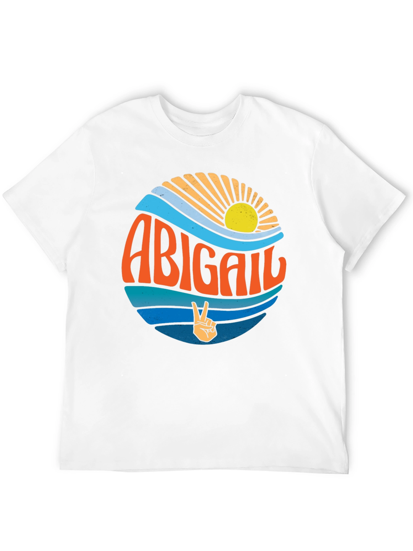 Abigail Retro Wave T-Shirt