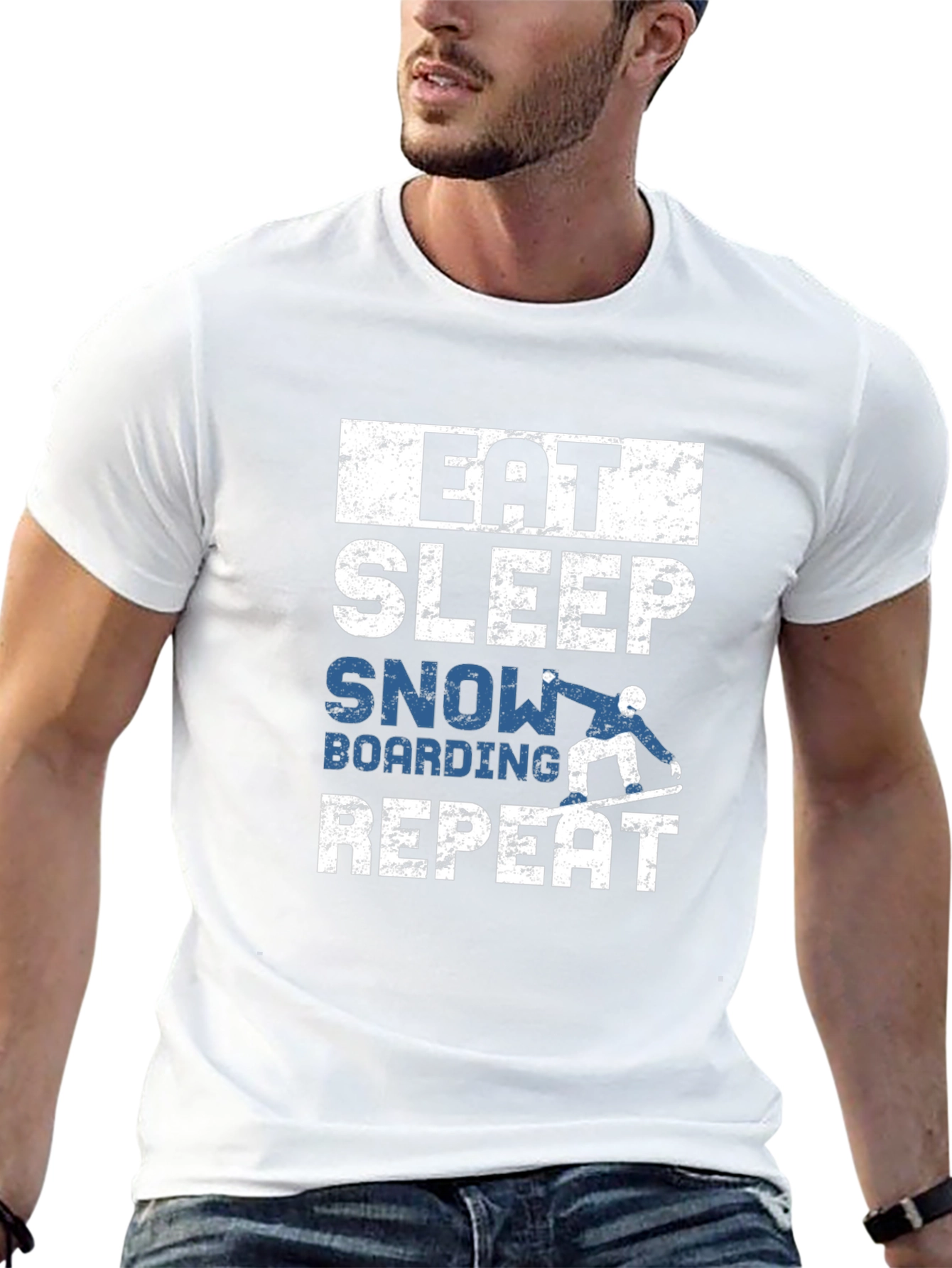 Eat Sleep Snowboarding Repeat T-Shirt