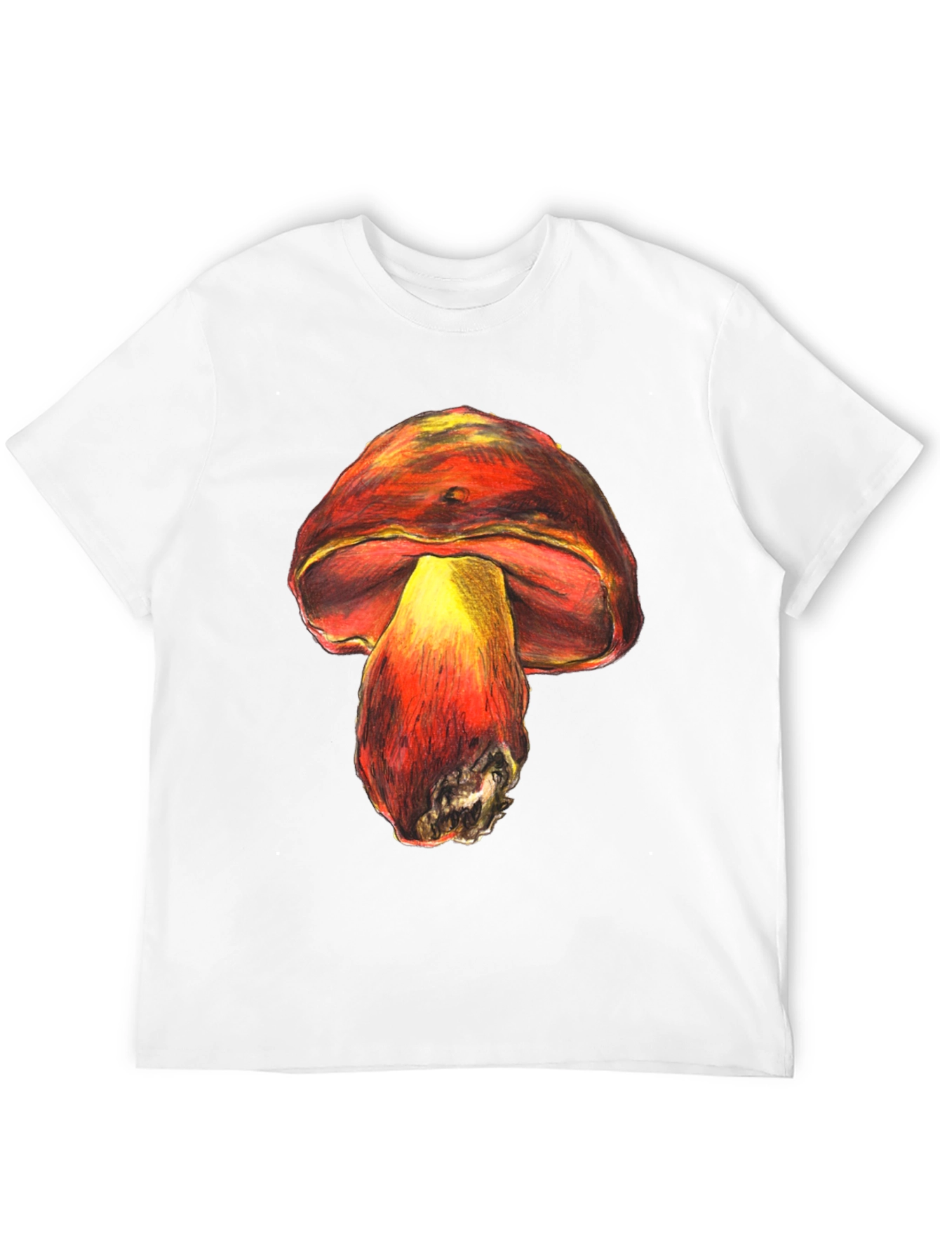 Mushroom Graphic Tee - Unique Unisex Design