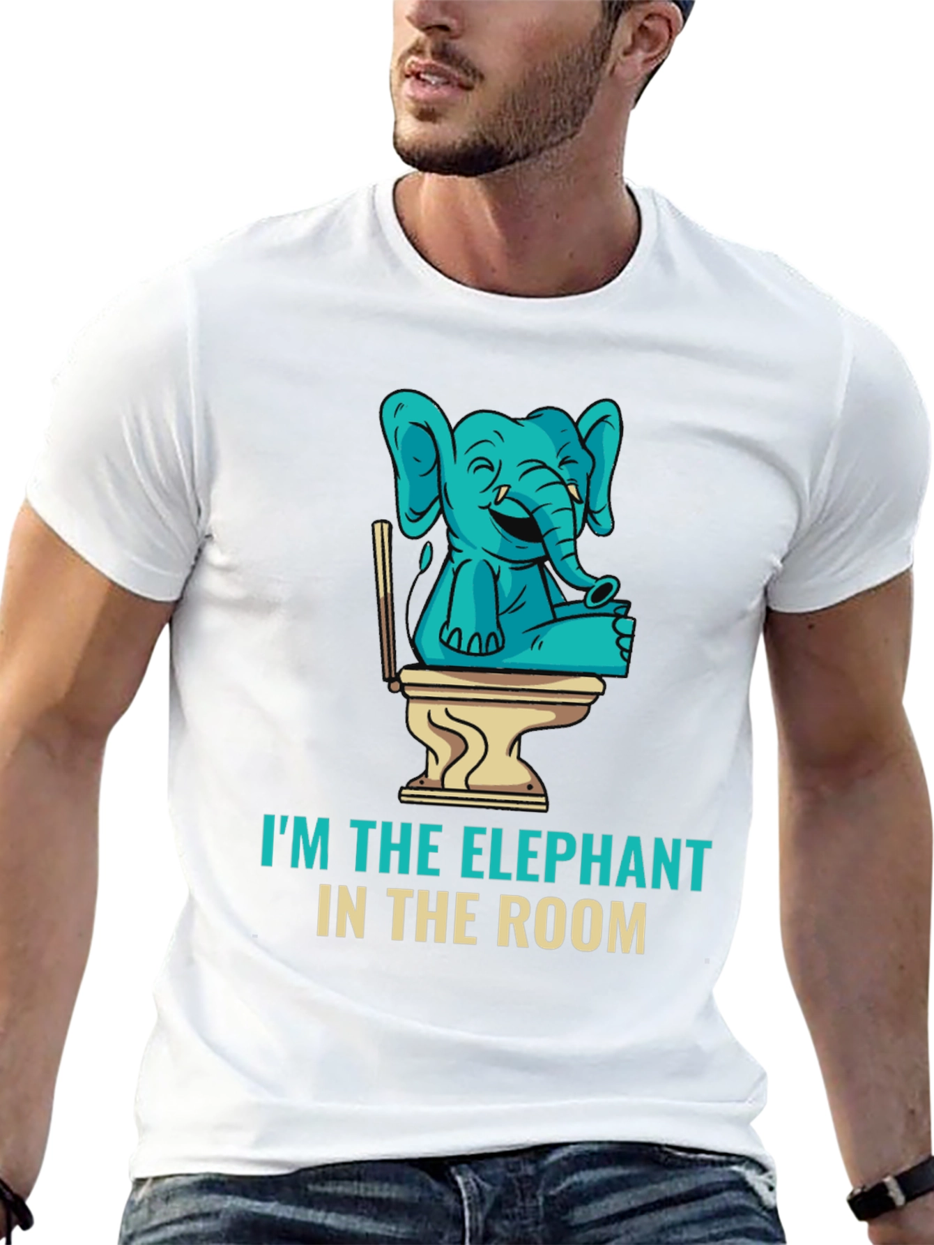 Elephant in the Room Graphic Tee