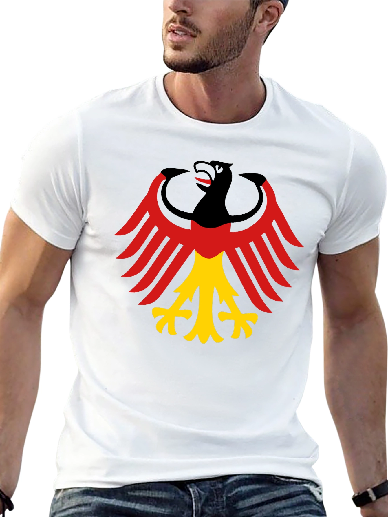 Germany Eagle Crest Graphic T-Shirt