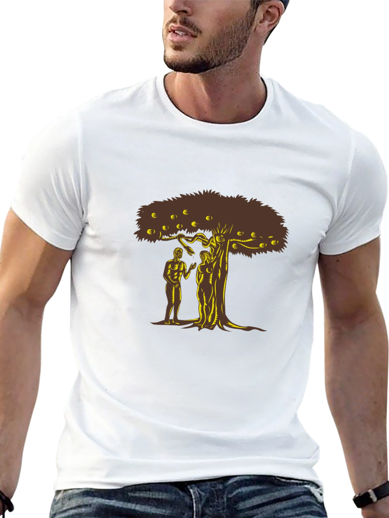 Adam & Eve Tree of Knowledge T-Shirt