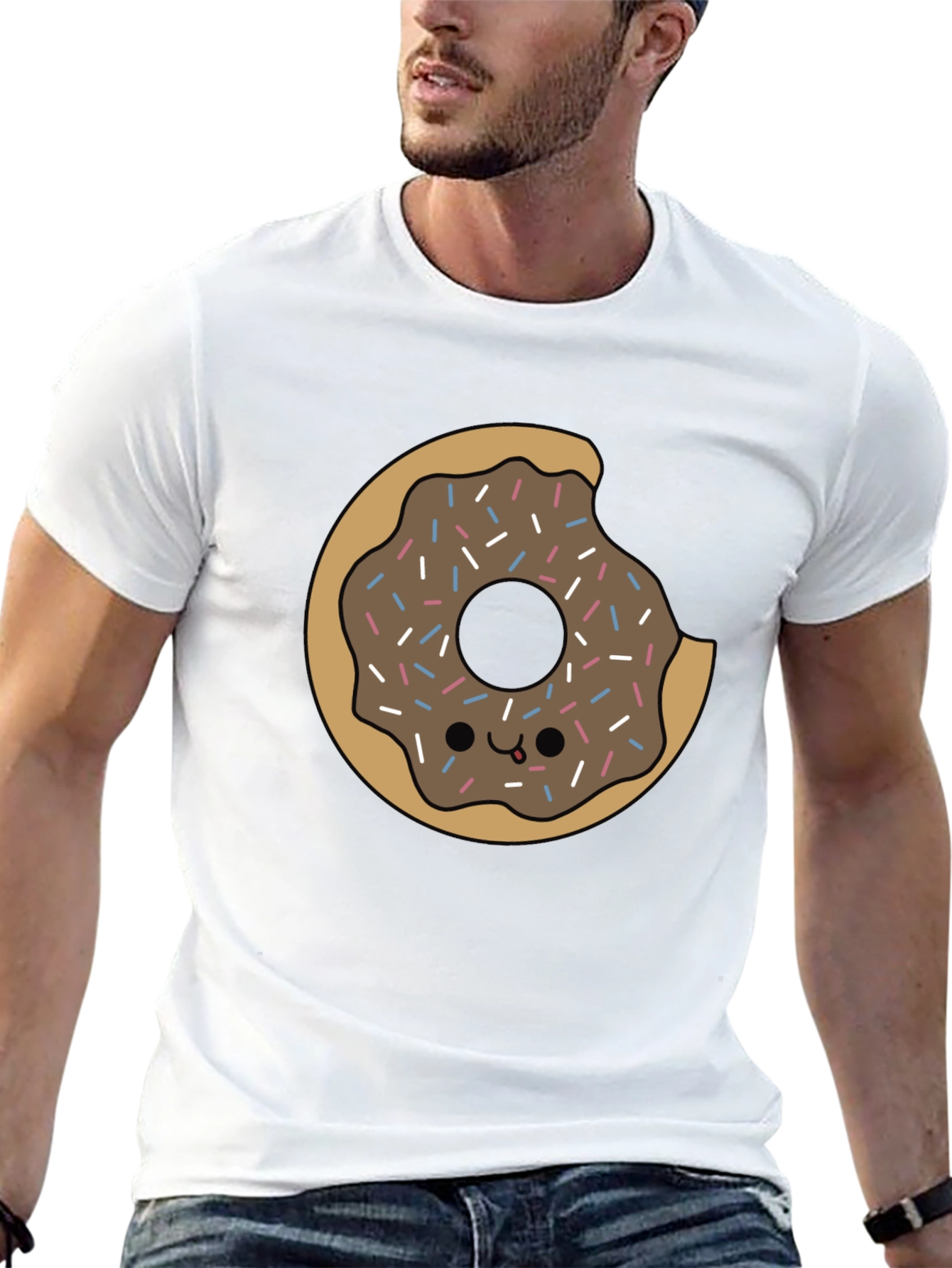 Donut Graphic Tee - Bite Taken!