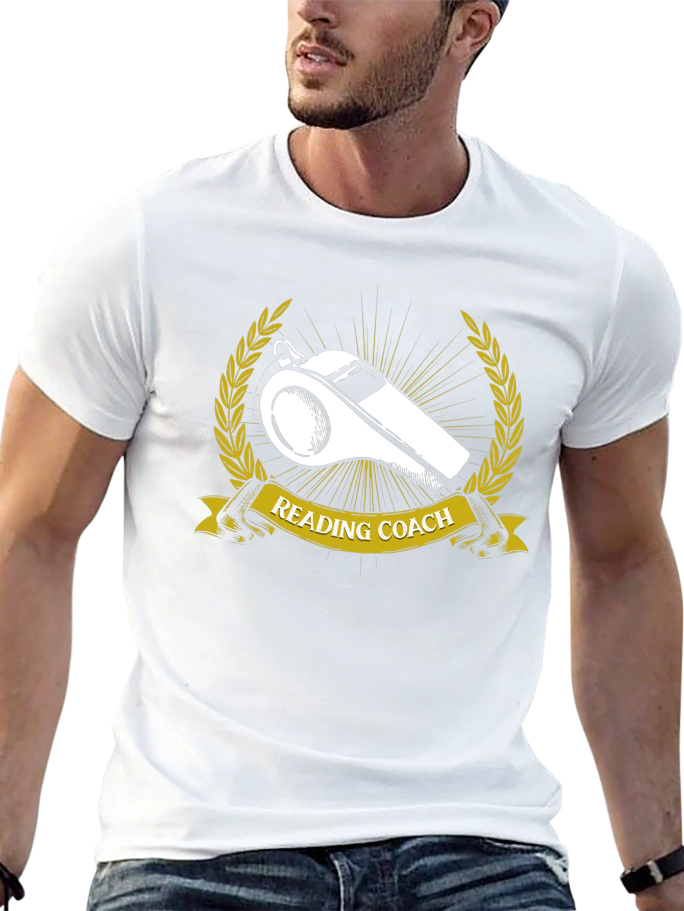 Reading Coach Whistle T-Shirt