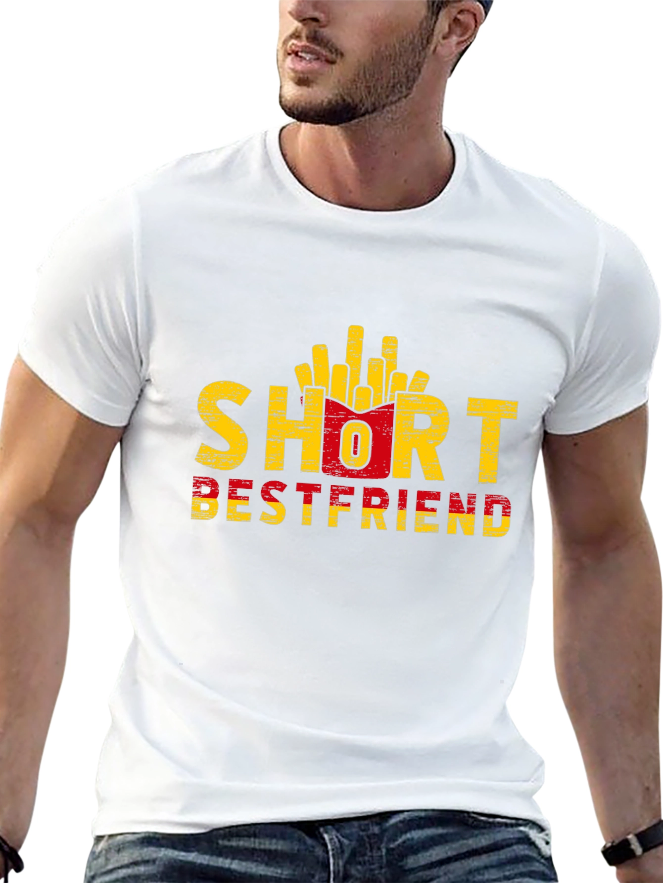 Short Bestfriend Graphic T-Shirt - Unisex