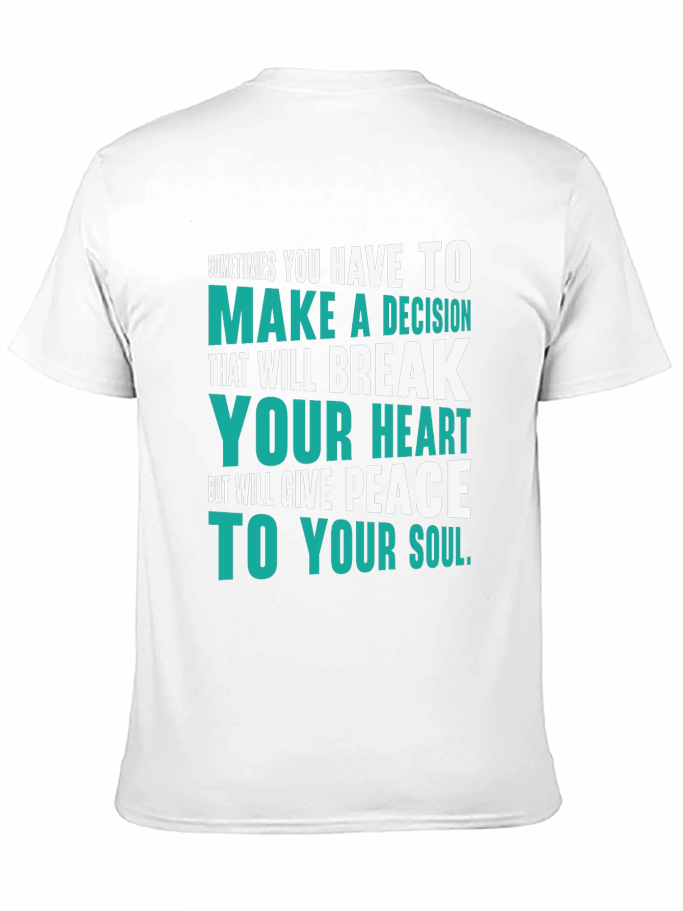 Decision & Peace Graphic T-Shirt