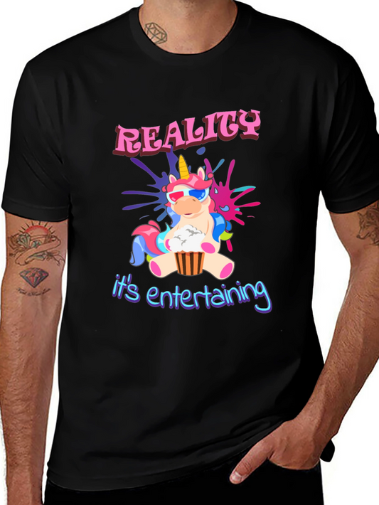Unicorn Reality T-Shirt - Its Entertaining Tee