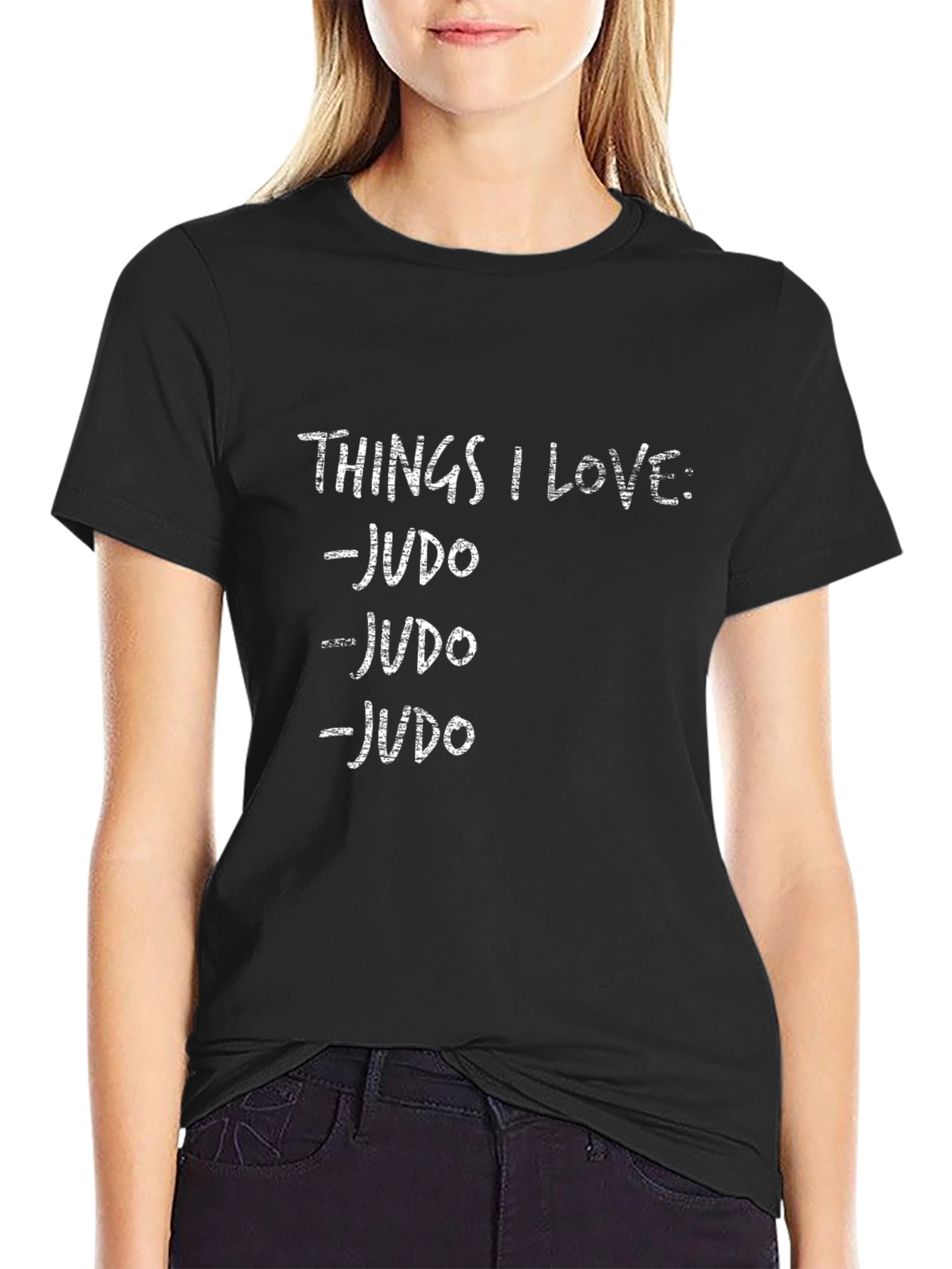 Judo Love Black T-Shirt