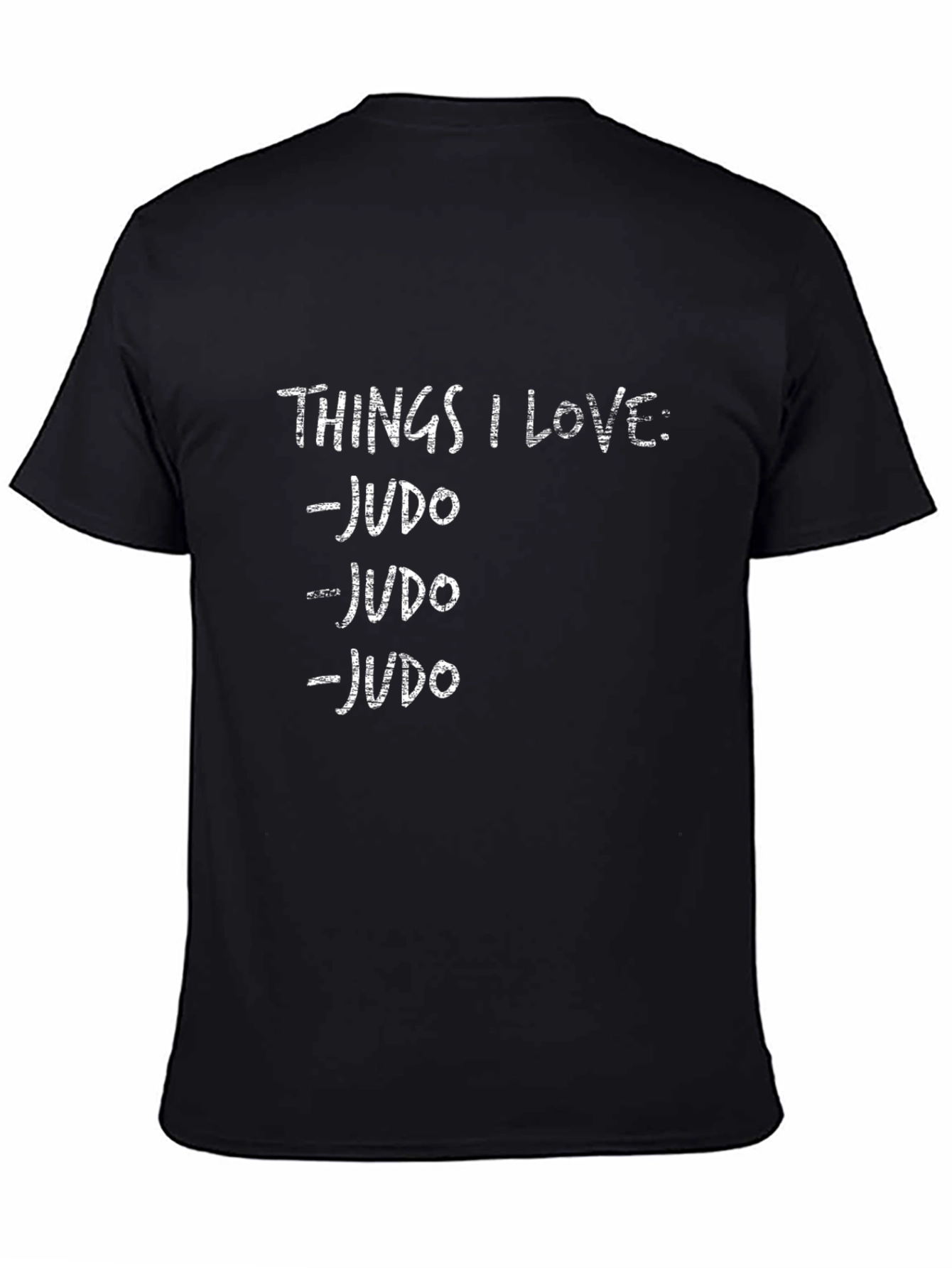 Judo Love Black T-Shirt