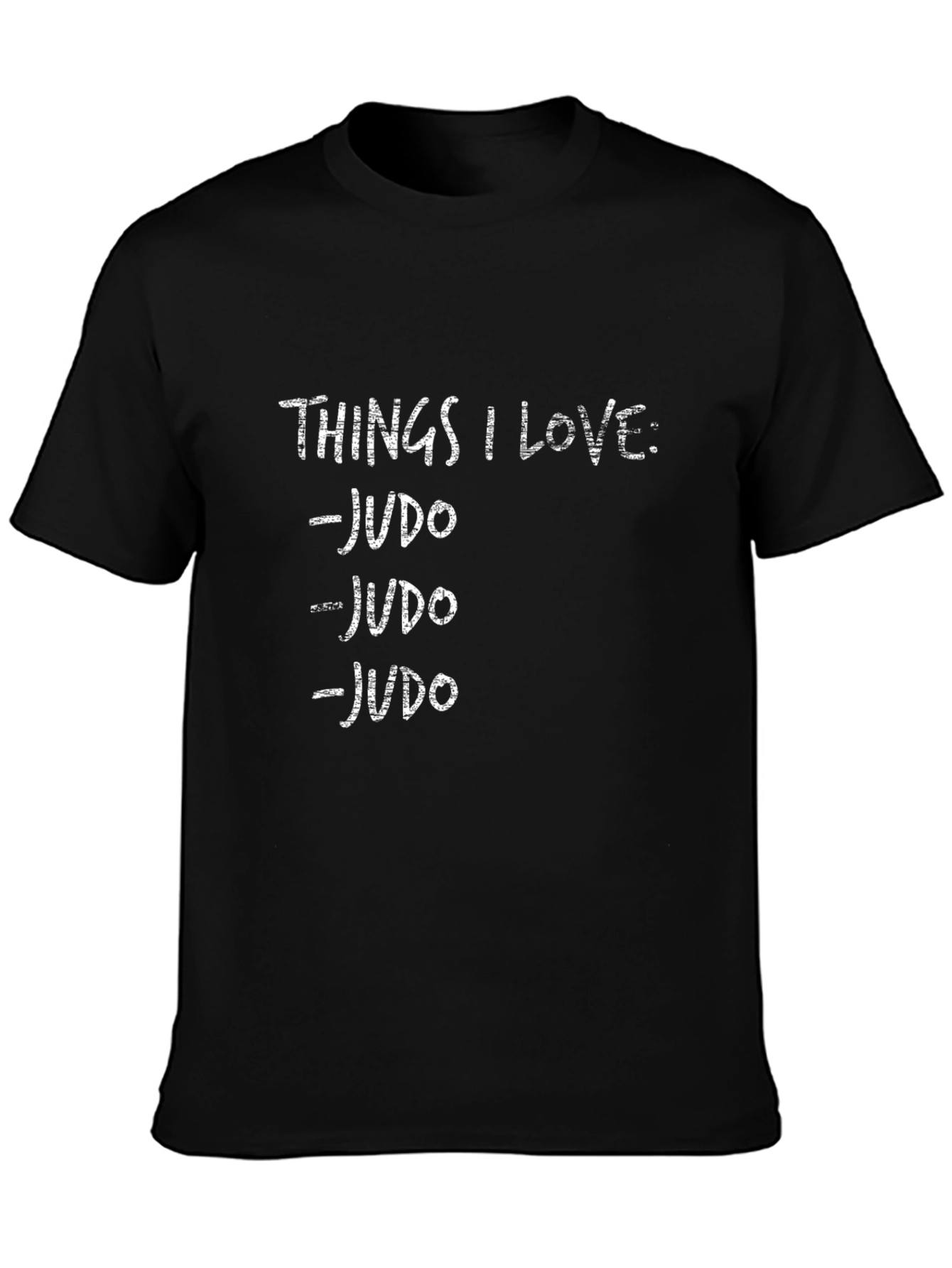 Judo Love Black T-Shirt