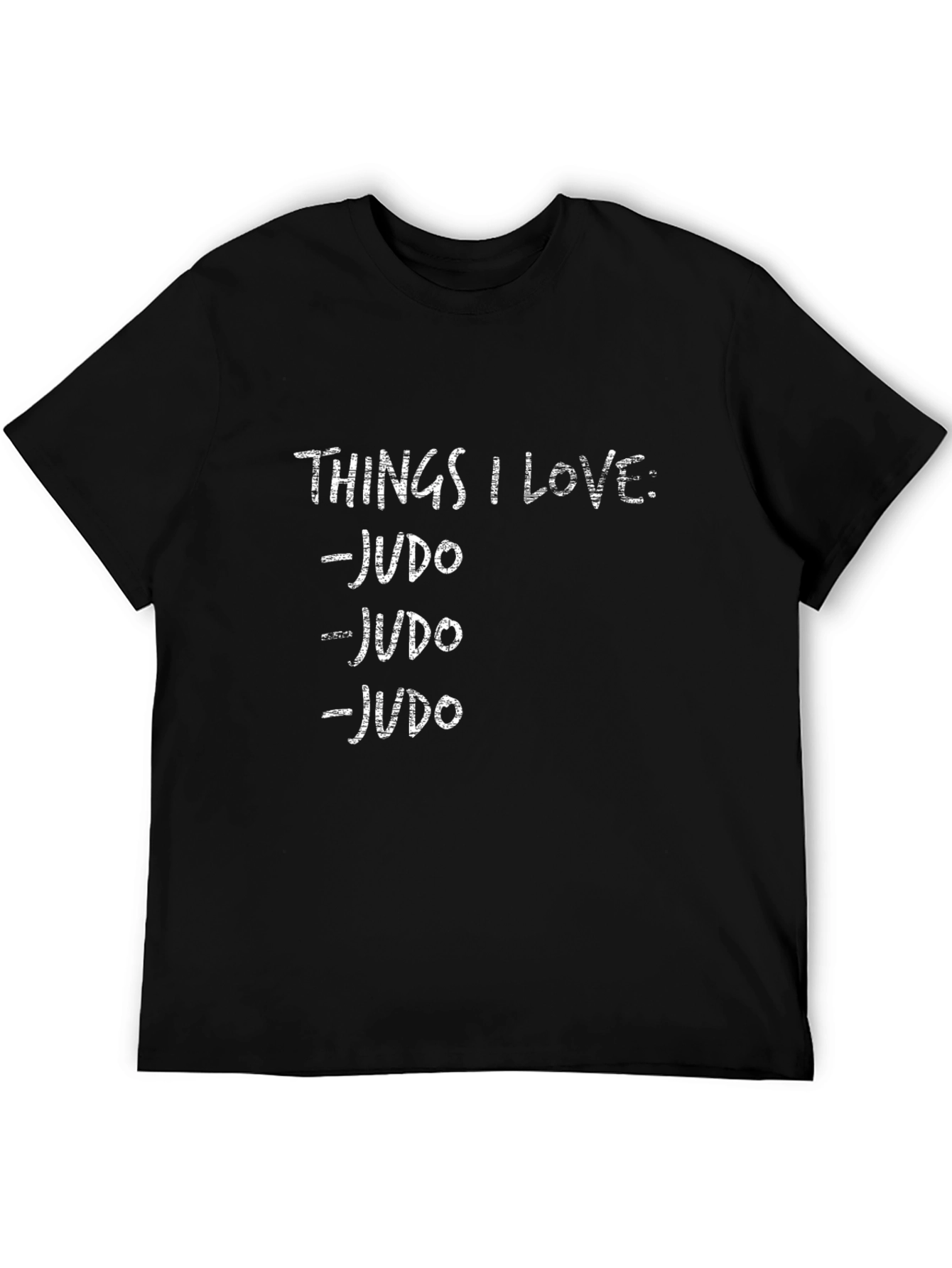 Judo Love Black T-Shirt