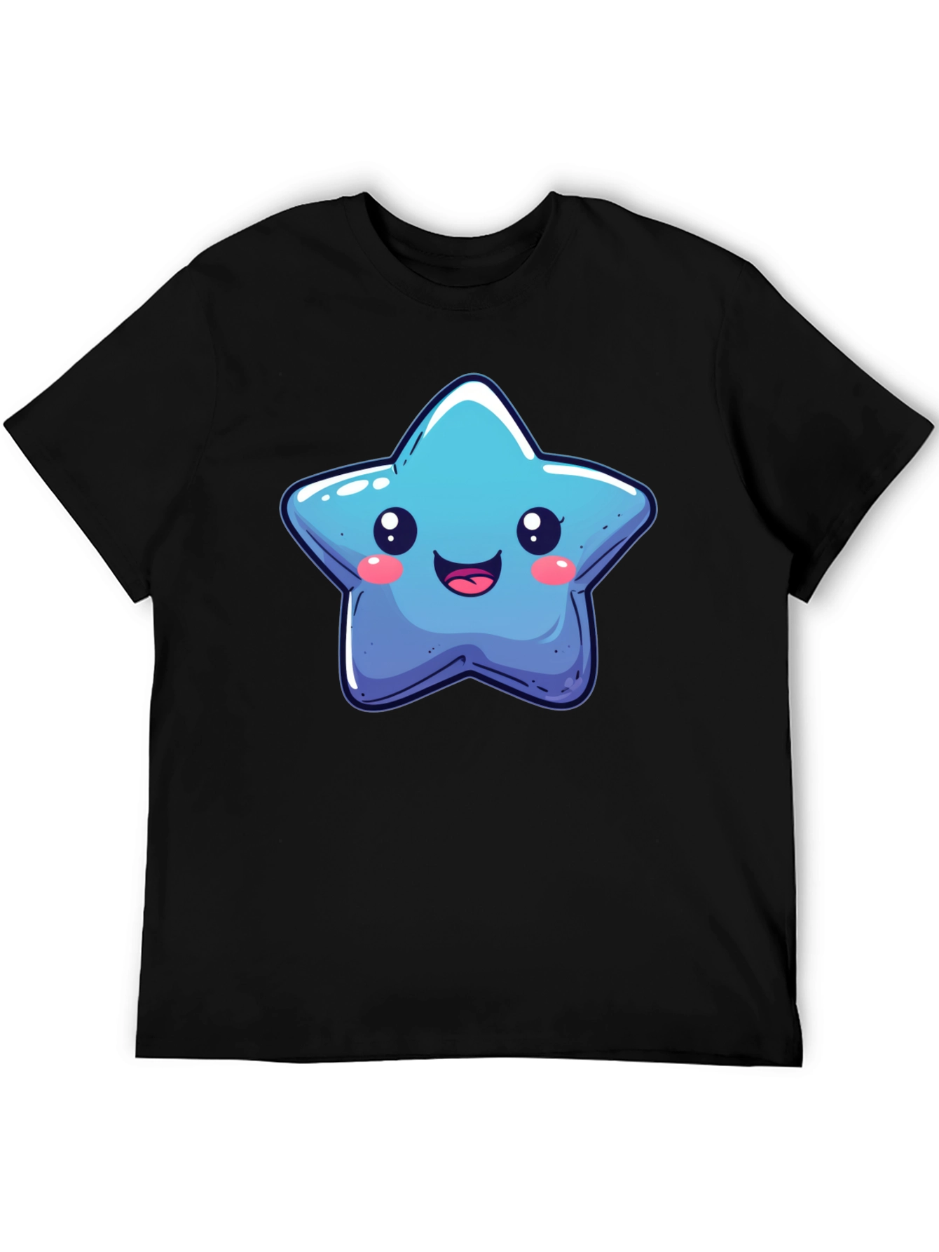 Cute Cartoon Star Graphic Tee