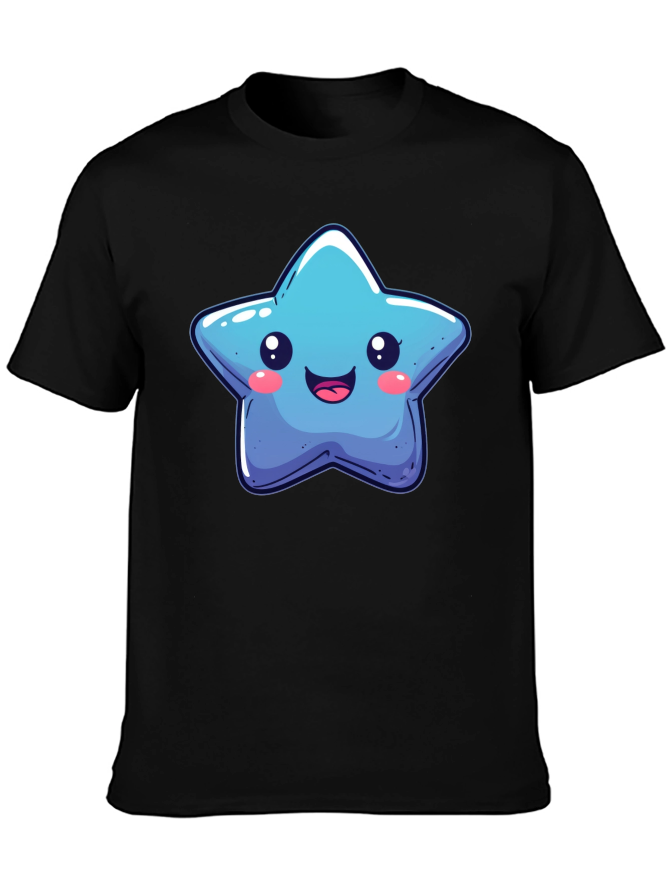 Cute Cartoon Star Graphic Tee