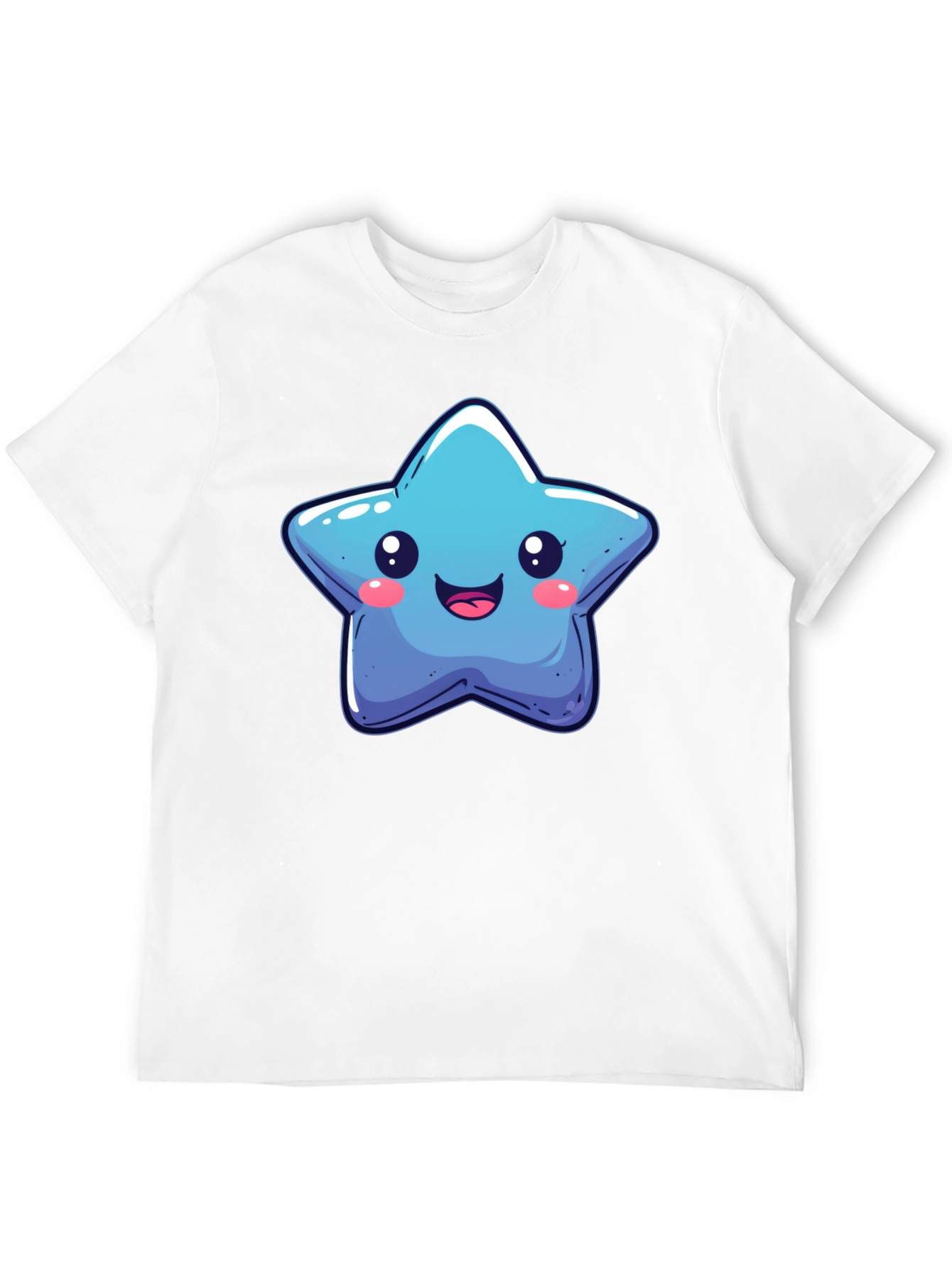 Cute Cartoon Star Graphic Tee