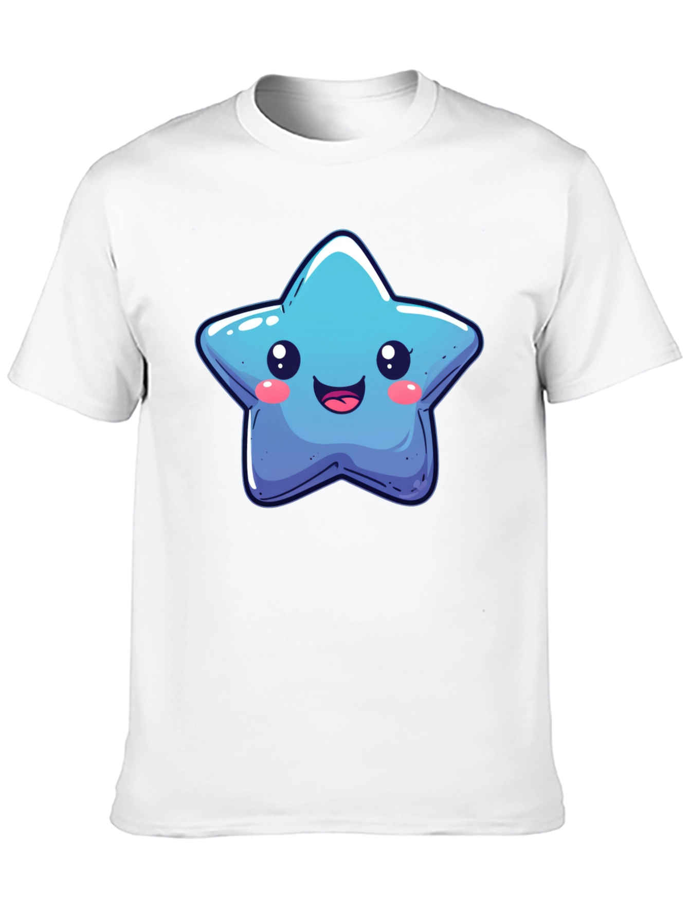 Cute Cartoon Star Graphic Tee