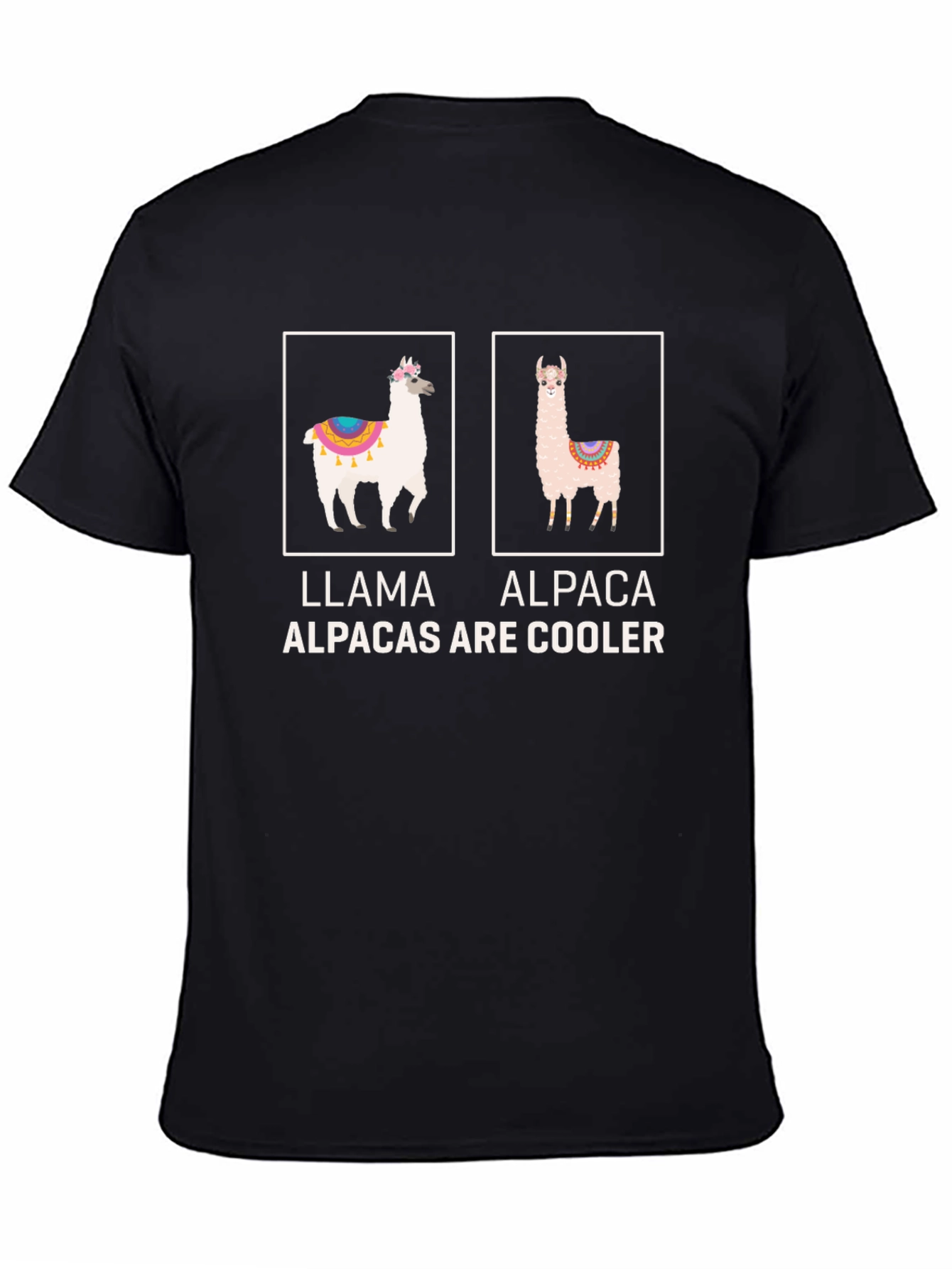 Llama Alpaca Funny T-Shirt: Alpacas Are Cooler!