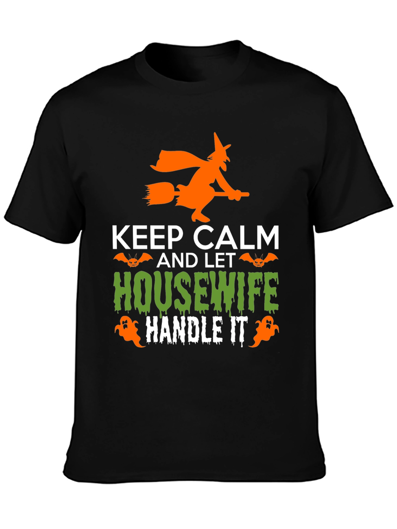Keep Calm Housewife Halloween T-Shirt