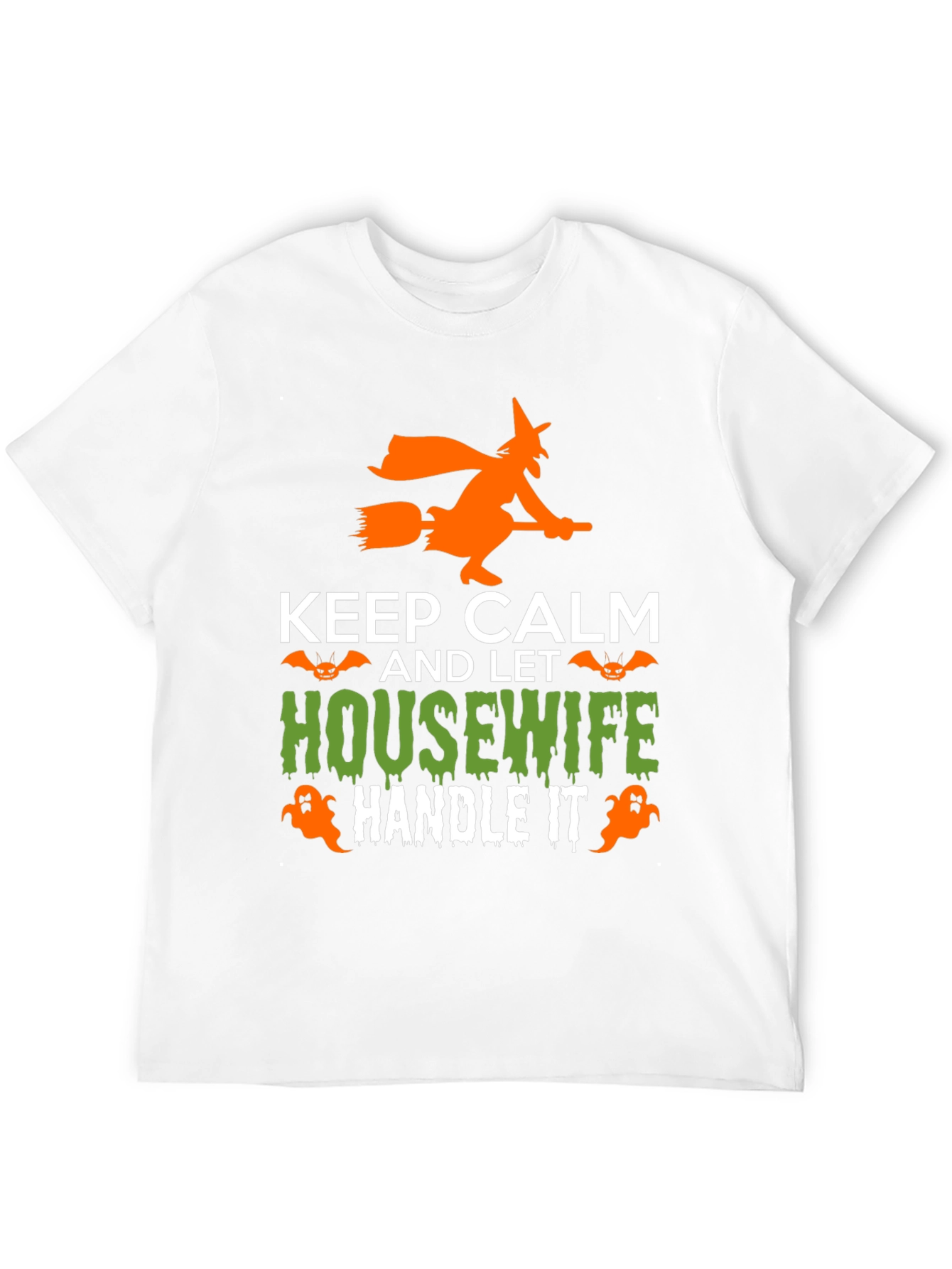 Keep Calm Housewife Halloween T-Shirt