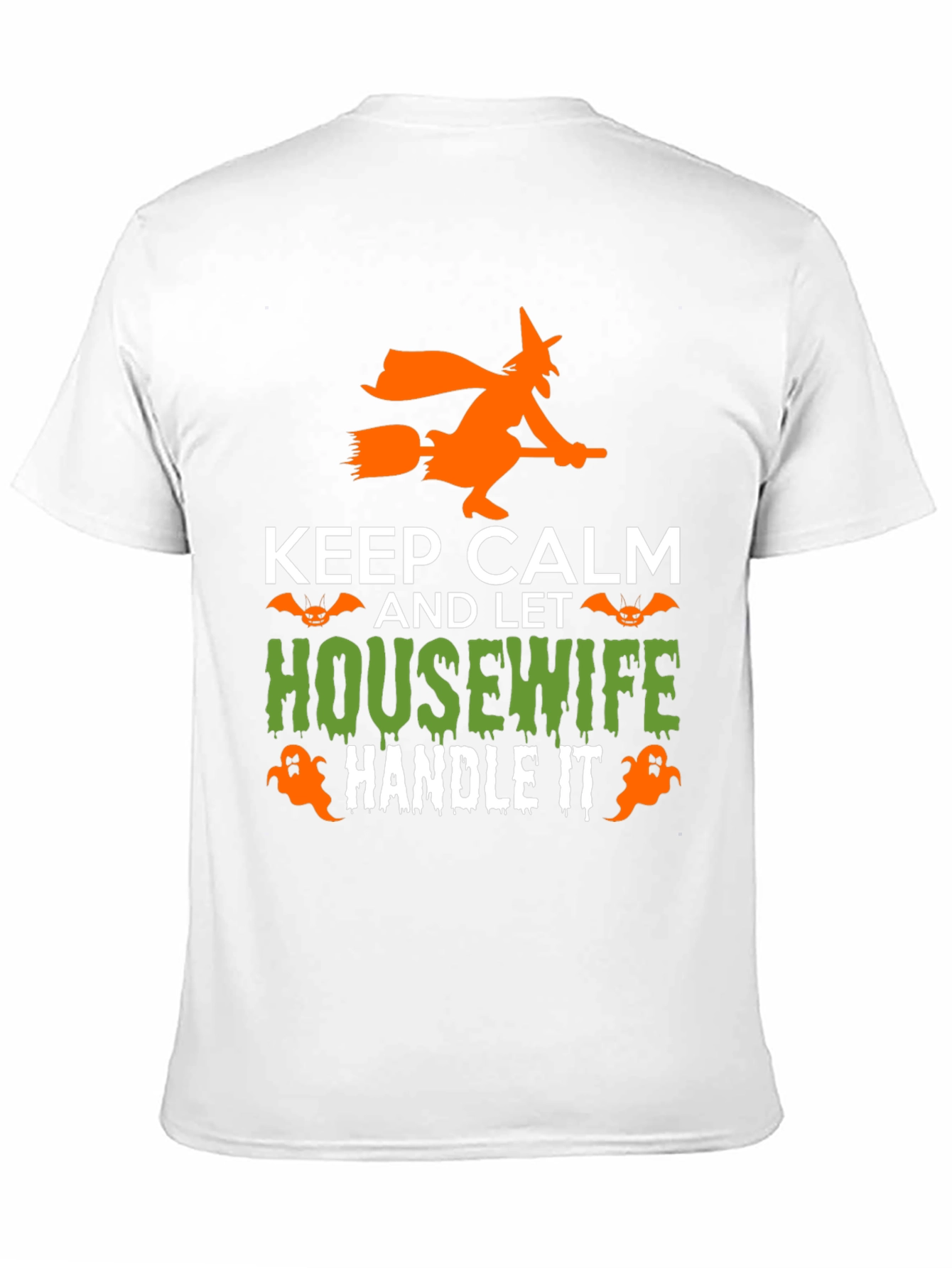 Keep Calm Housewife Halloween T-Shirt