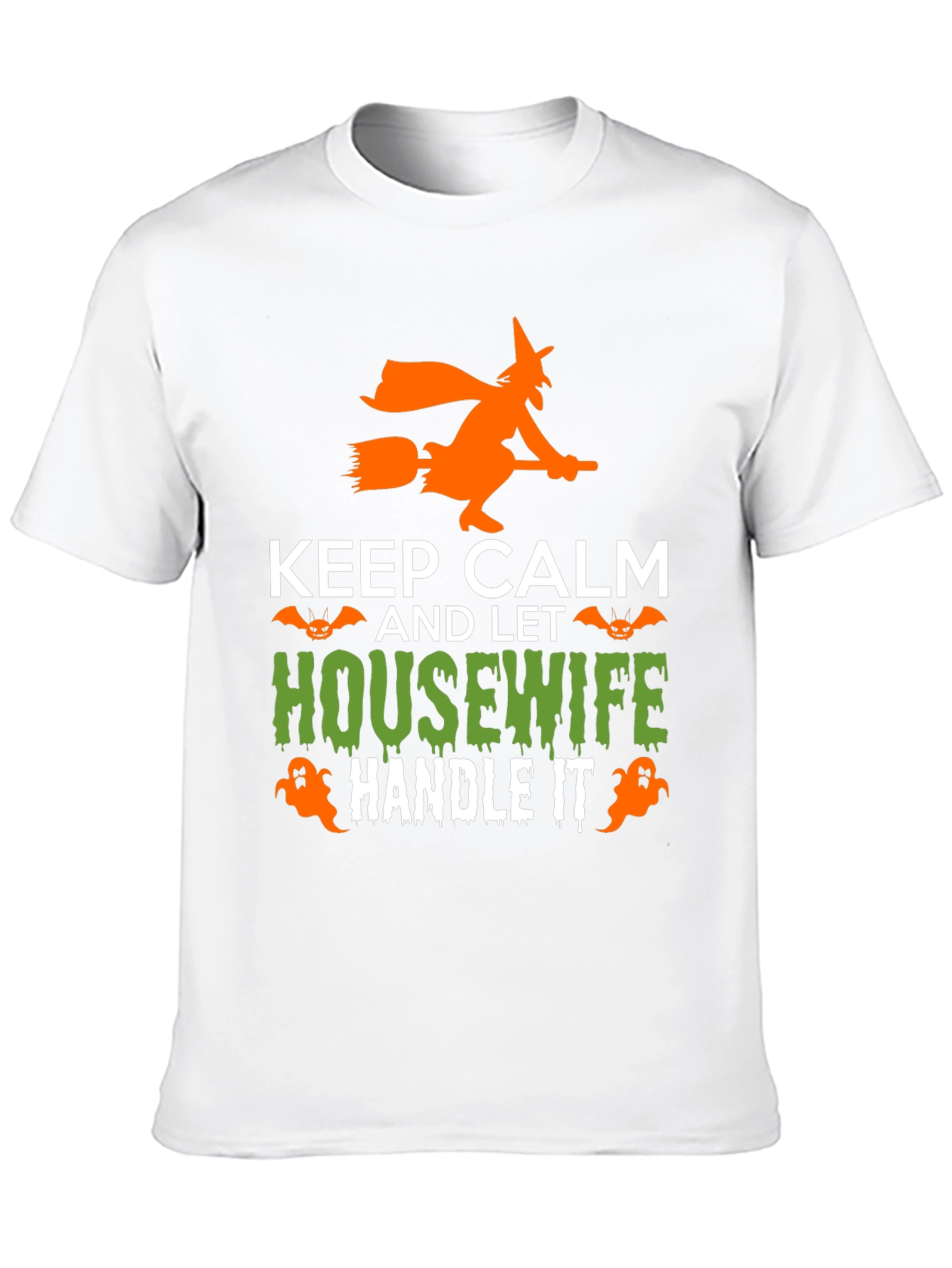 Keep Calm Housewife Halloween T-Shirt