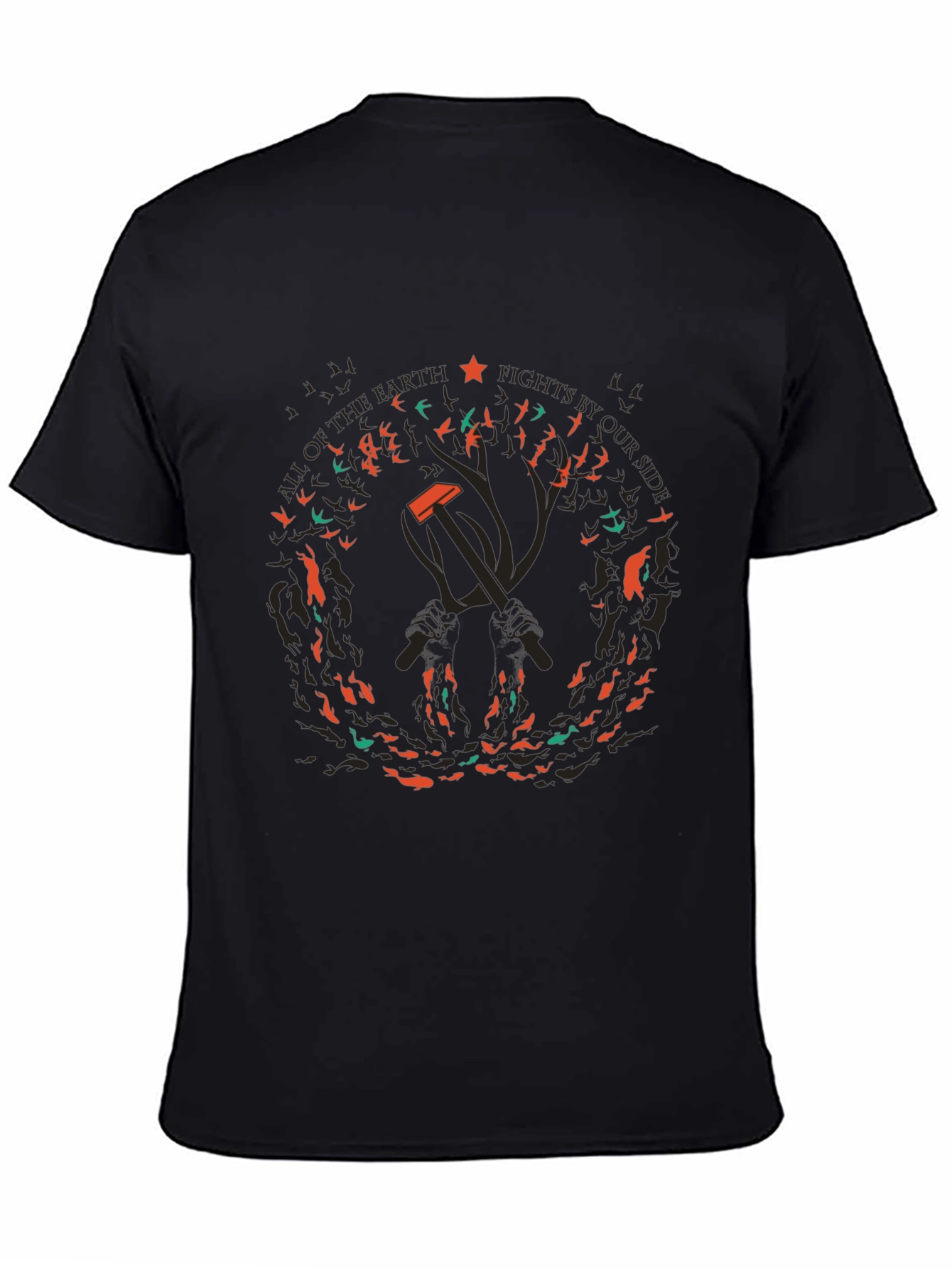 Political Graphic T-Shirt - Hammer & Sickle